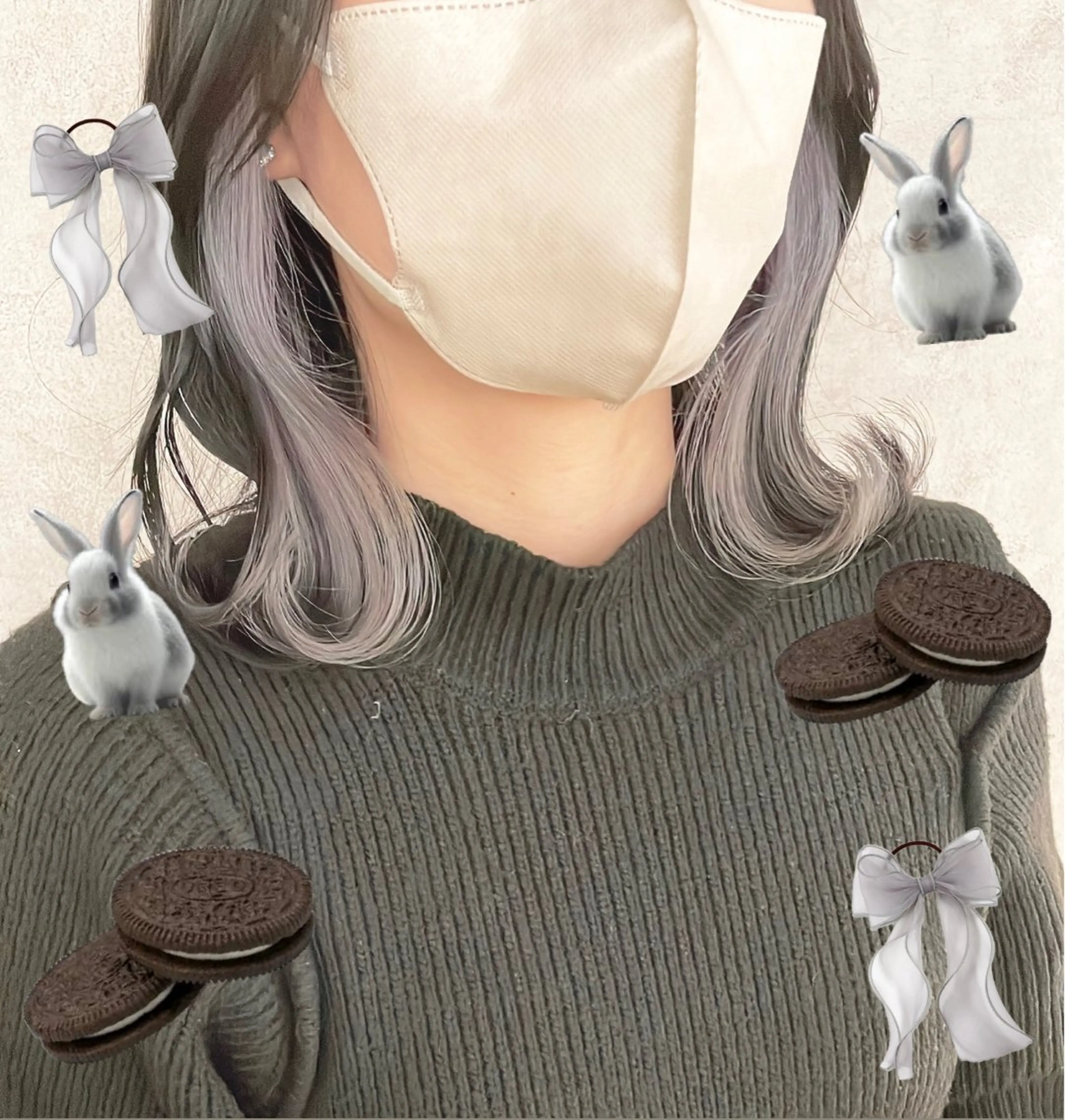 カラー ヘアカラー トリートメント 渋谷:インナーカラー ／🍒エリカ🍒のヘアスタイル