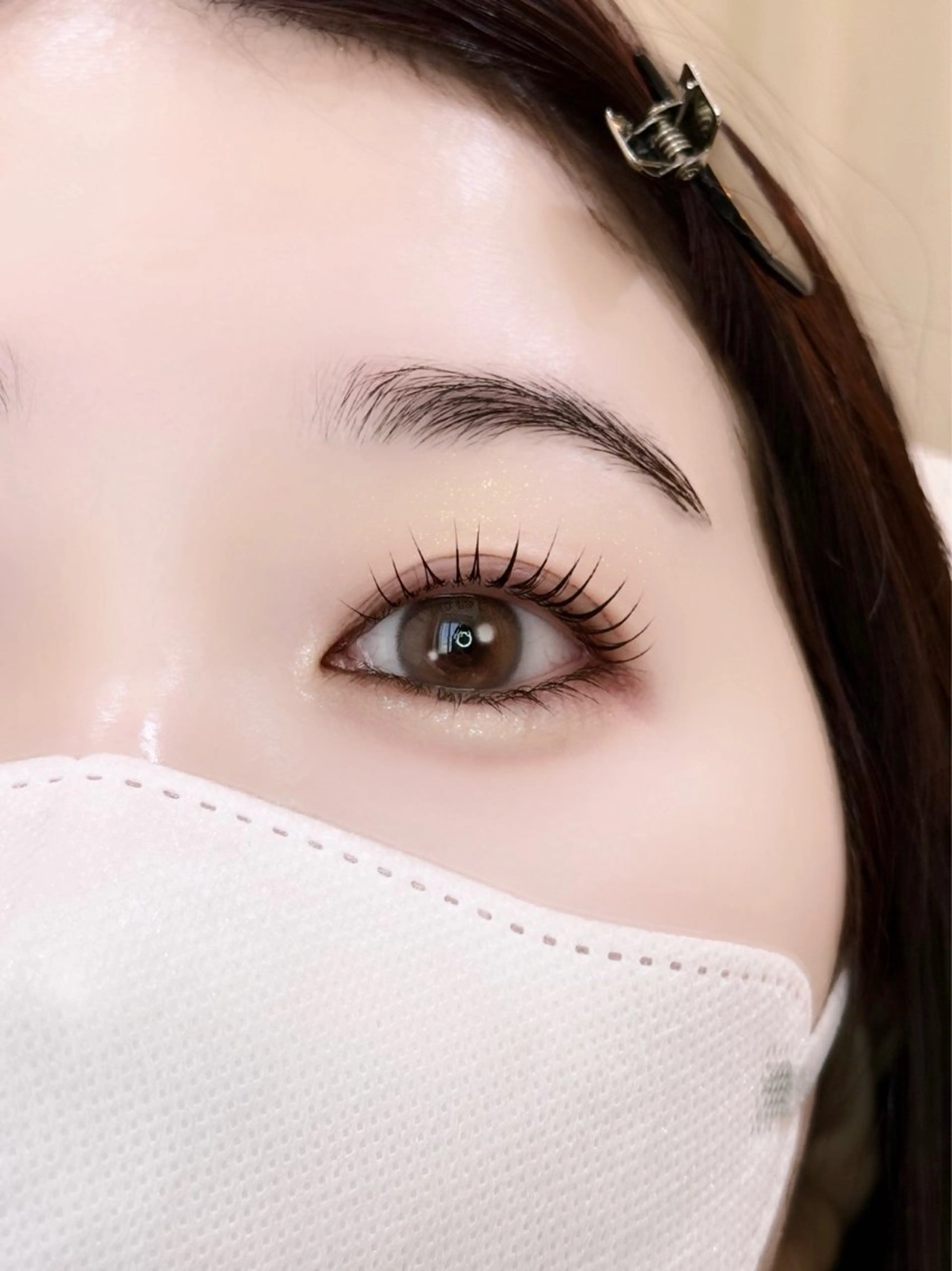 マツエク・マツパ eyelash aimyまつげパーマ・パリジェンヌ・マツエク・眉毛・バインドロック 伏見店所属・𝐘𝐔𝐈𝐍𝐀 🤍🎀のマツエク・マツパデザイン