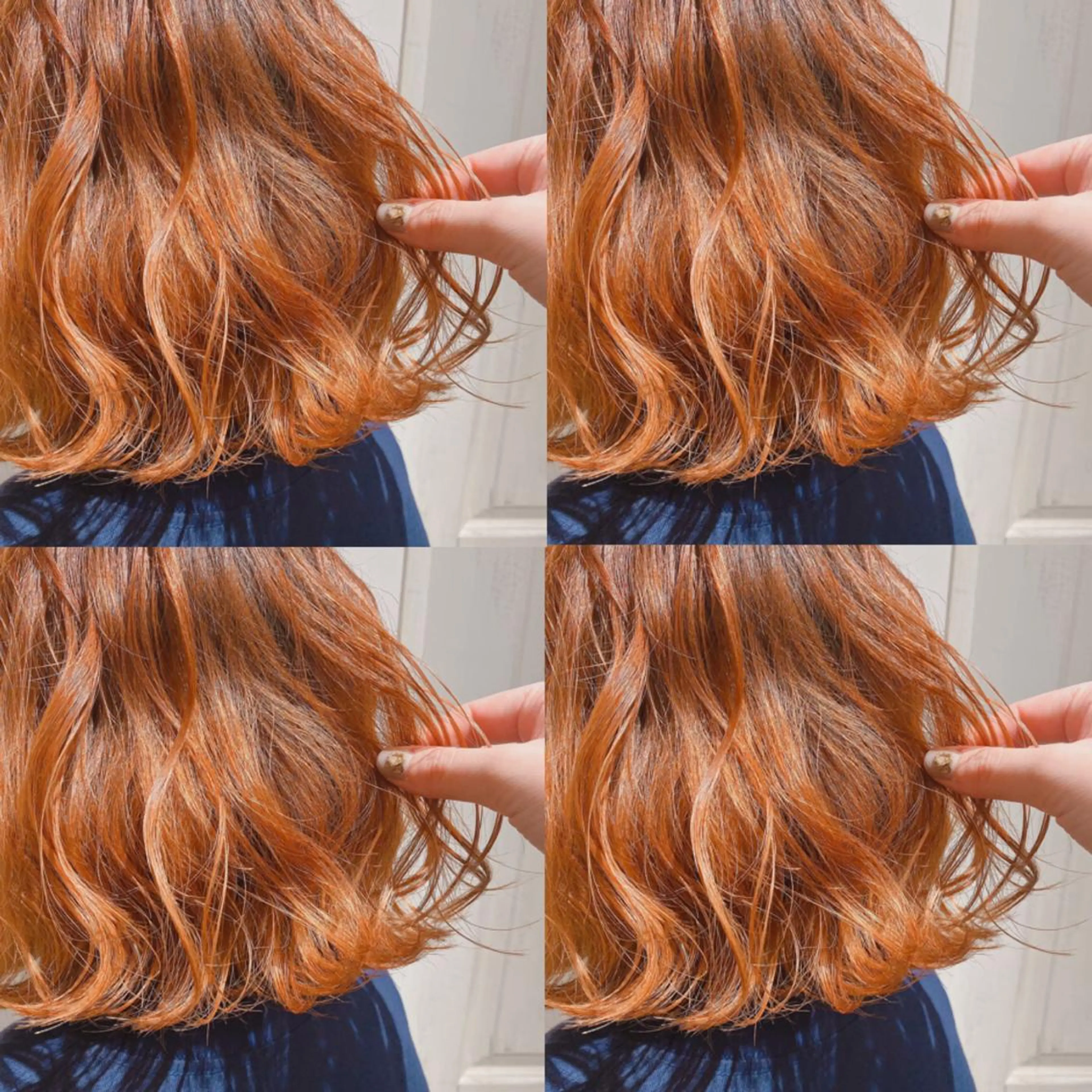 ミディアム カラー ヘアアレンジ ヘアカラー トリートメント 🦋韓国ヘア 坂本 菜摘🦋のヘアスタイル