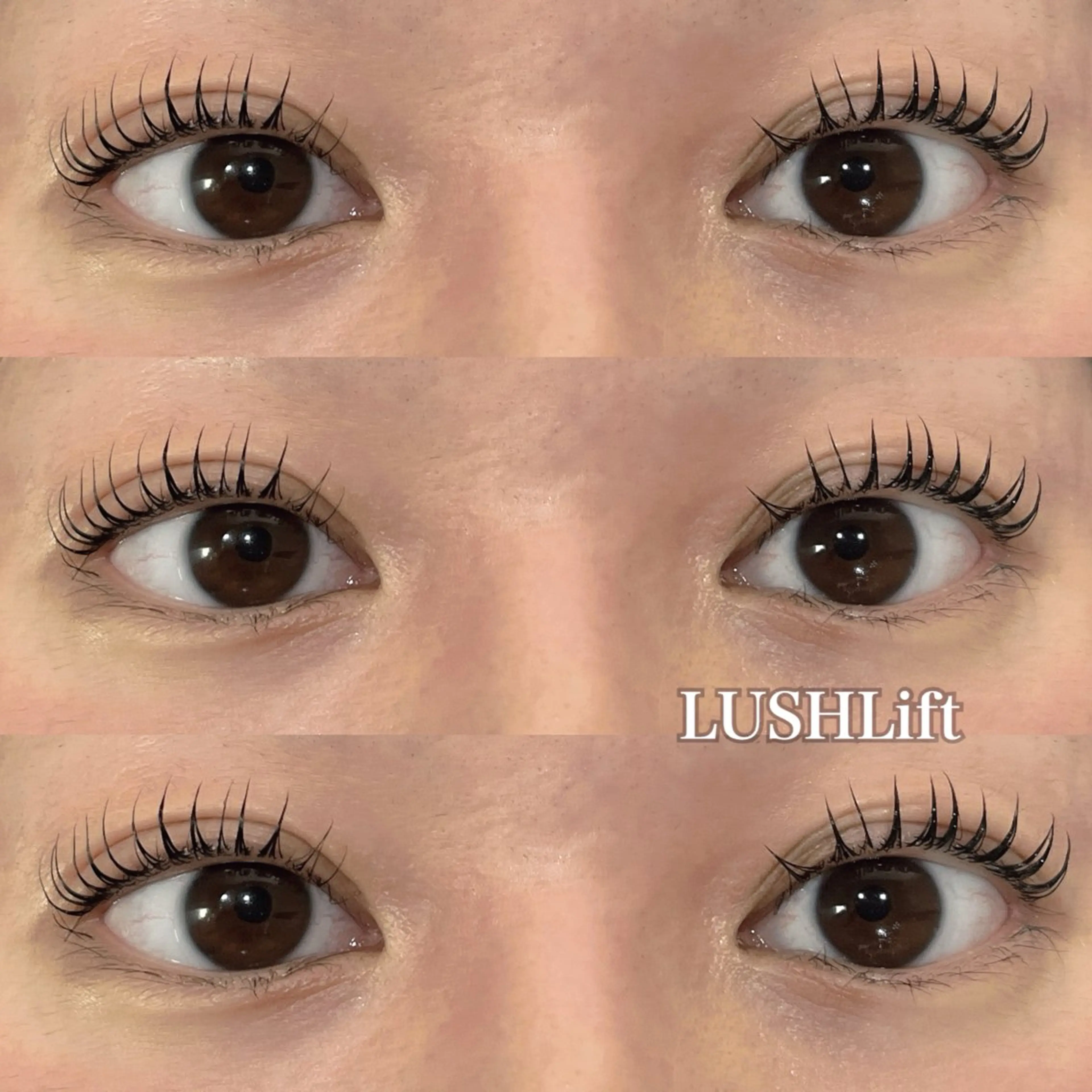 マツエク・マツパ フラットラッシュ 韓国風マツエク パリジェンヌラッシュリフト 下まつげエクステ 一重×まつ毛パーマ マツパ Rairia momoka🎀✨のマツエク・マツパデザイン