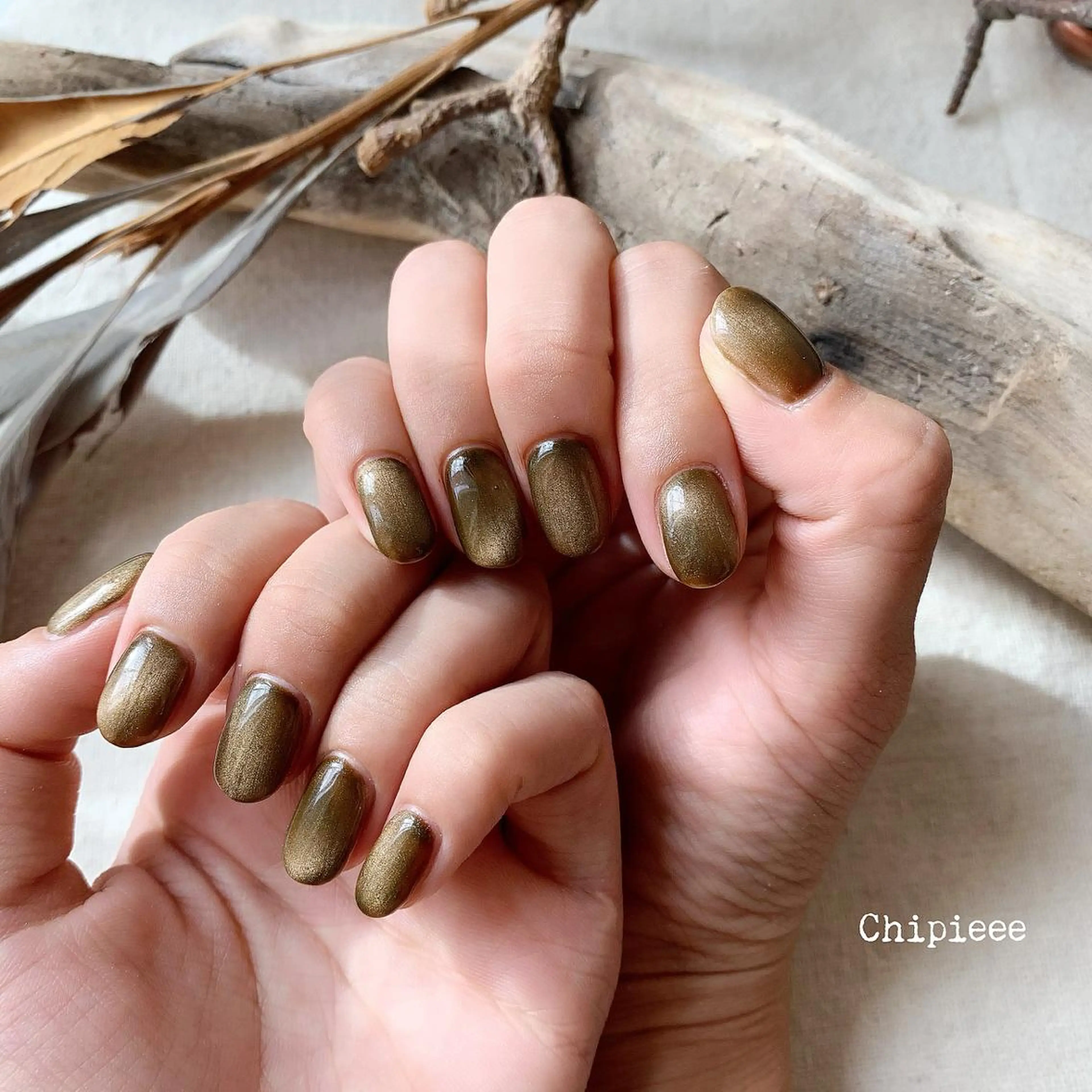 ミラーorマグネットワンカラー ベースにカラーを入れる場合はプラス1,100円 パラジェル使用☪︎の写真