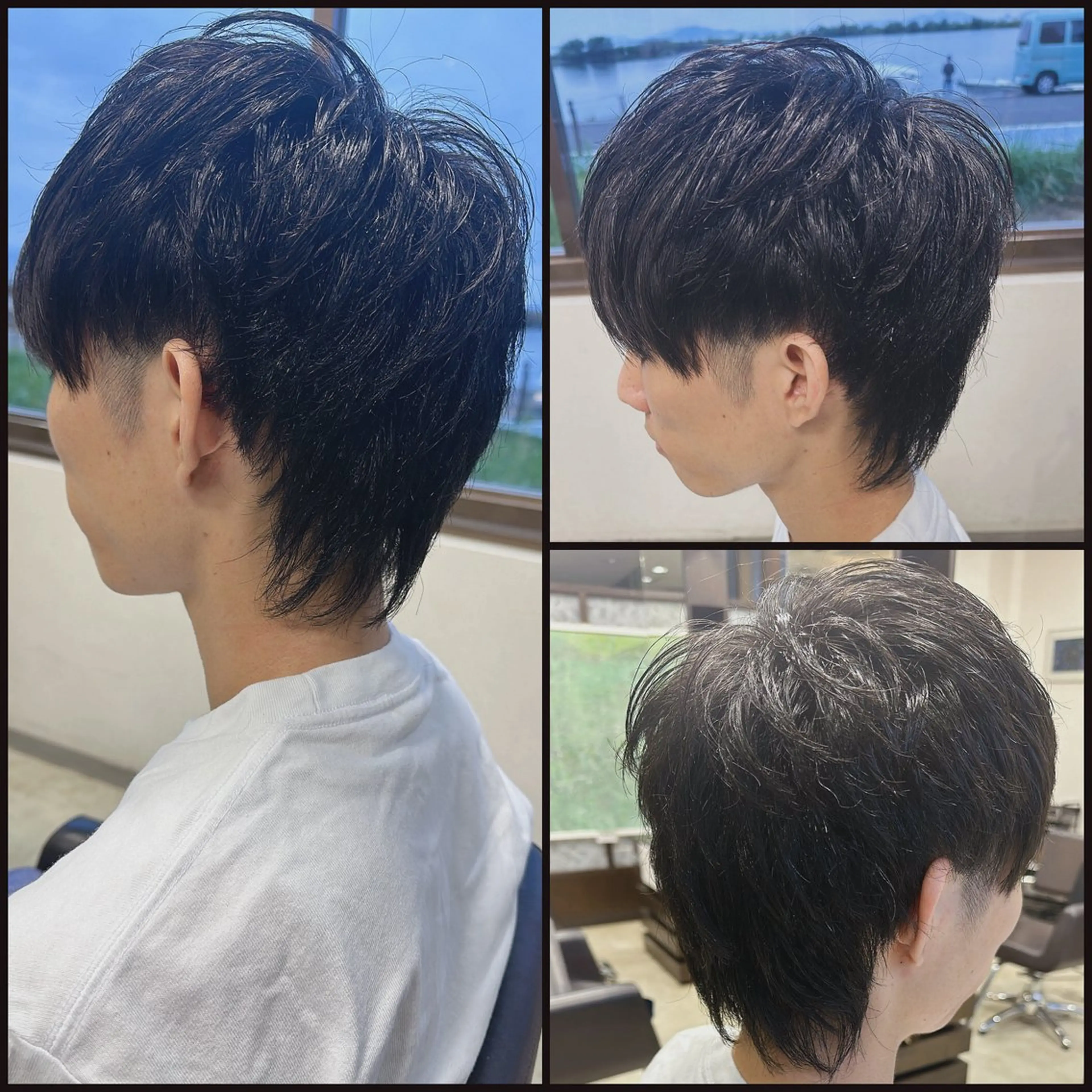 ショート メンズ 中島 剛のヘアスタイル