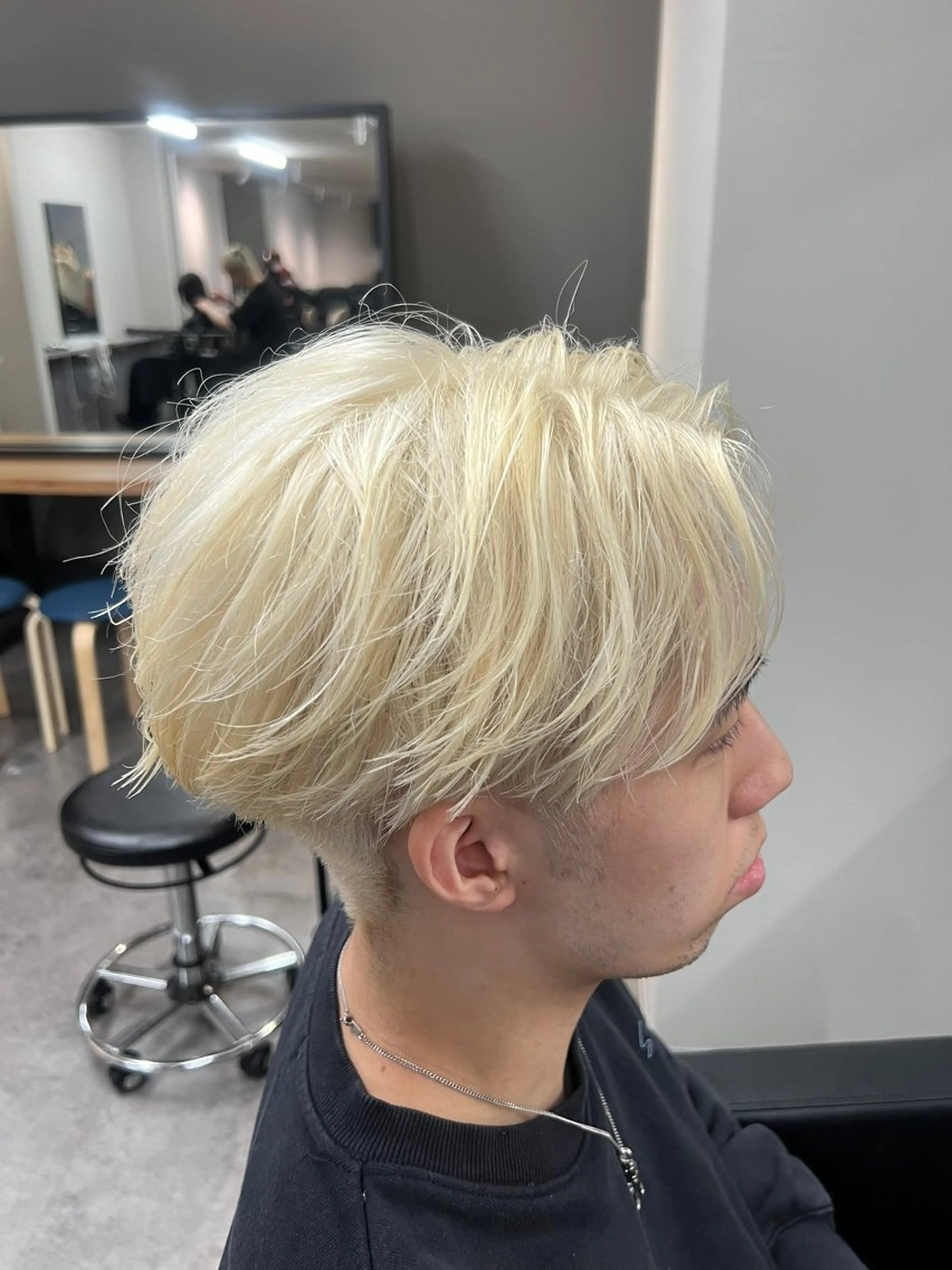 カラー メンズ 立川/過去1の毛流れ パーマ/しゅーとのヘアスタイル