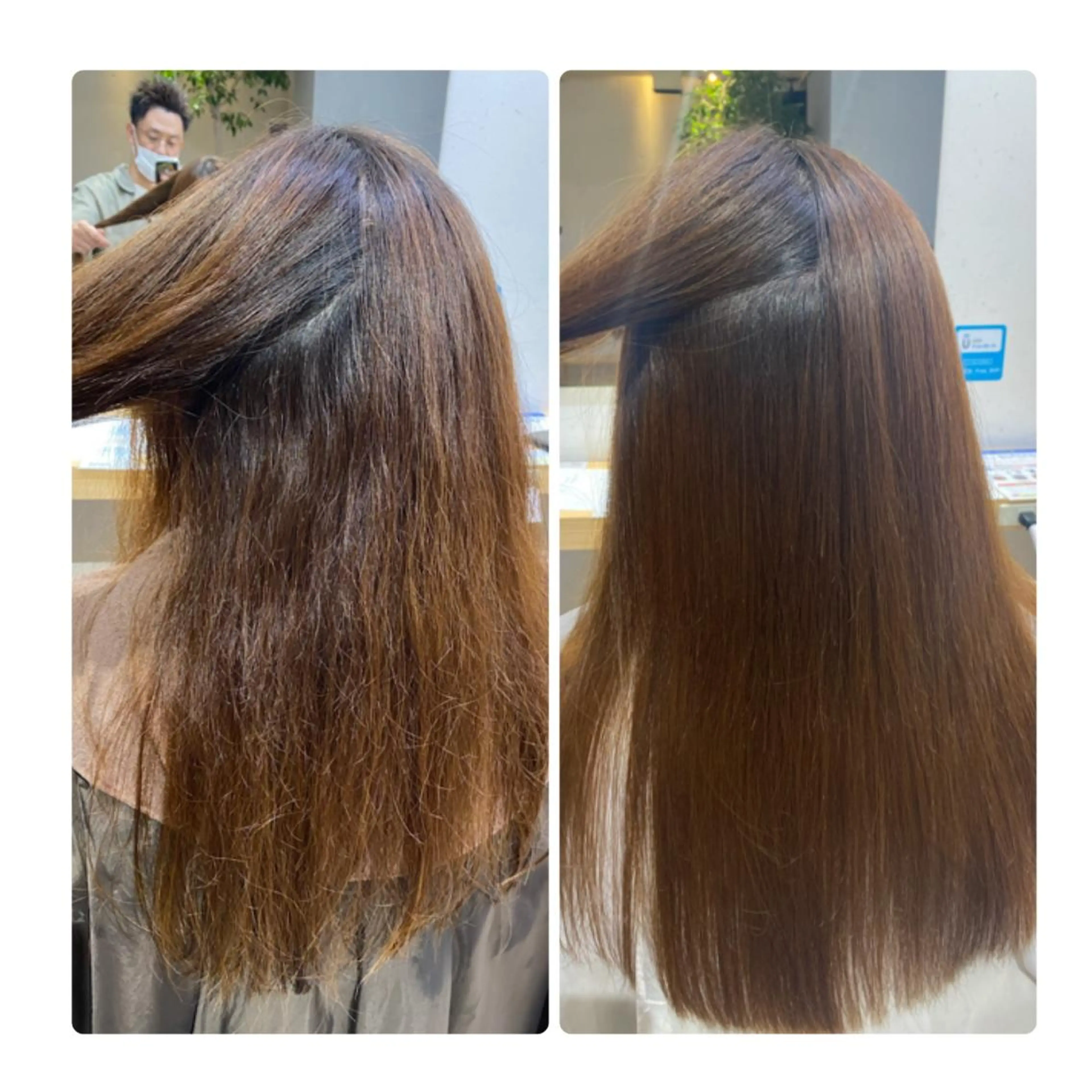 高難易度縮毛矯正　春日井　Soea(ソイア)所属・多久間 喬介のヘアスタイル