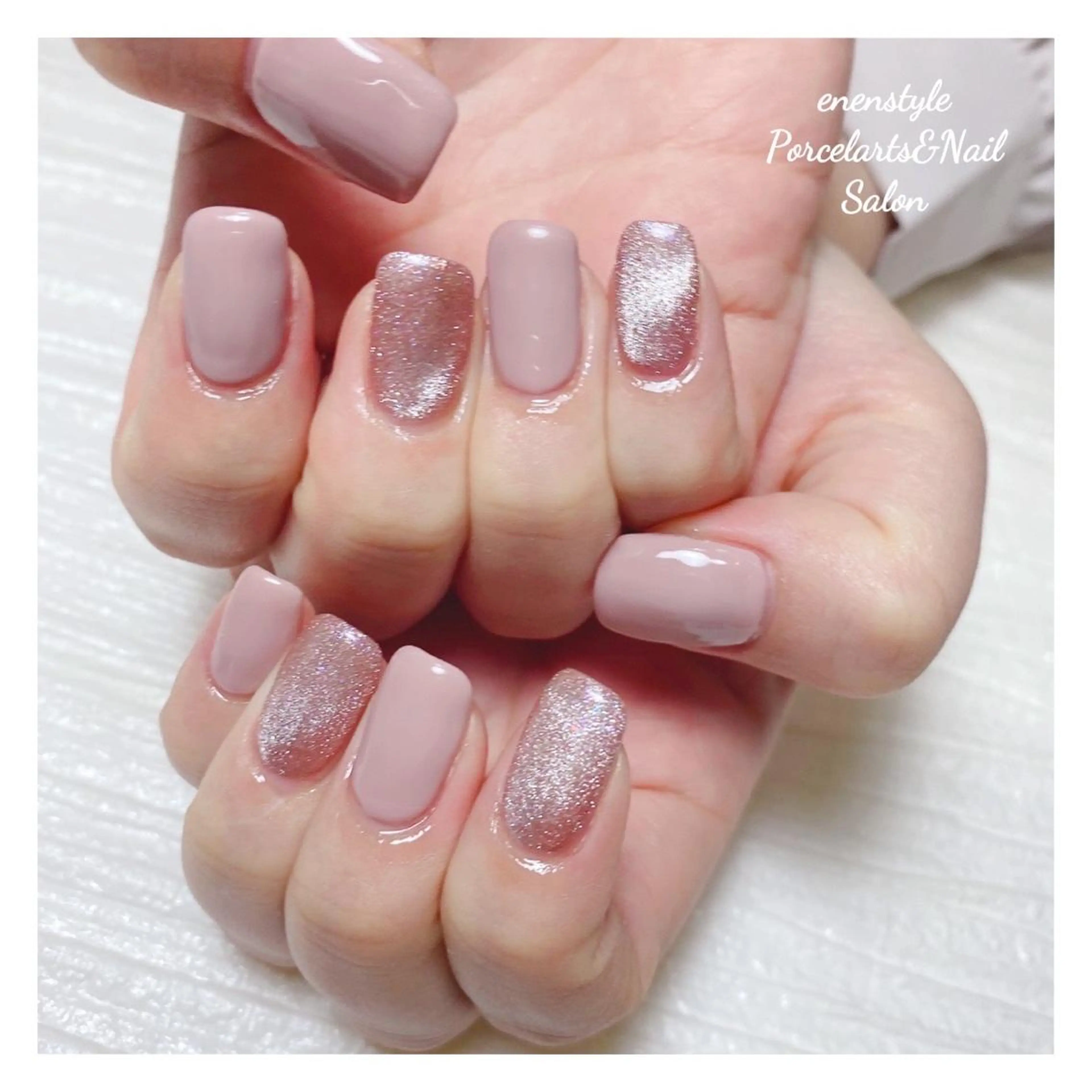 ミディアム ネイル 👑enen style👑のネイルデザイン