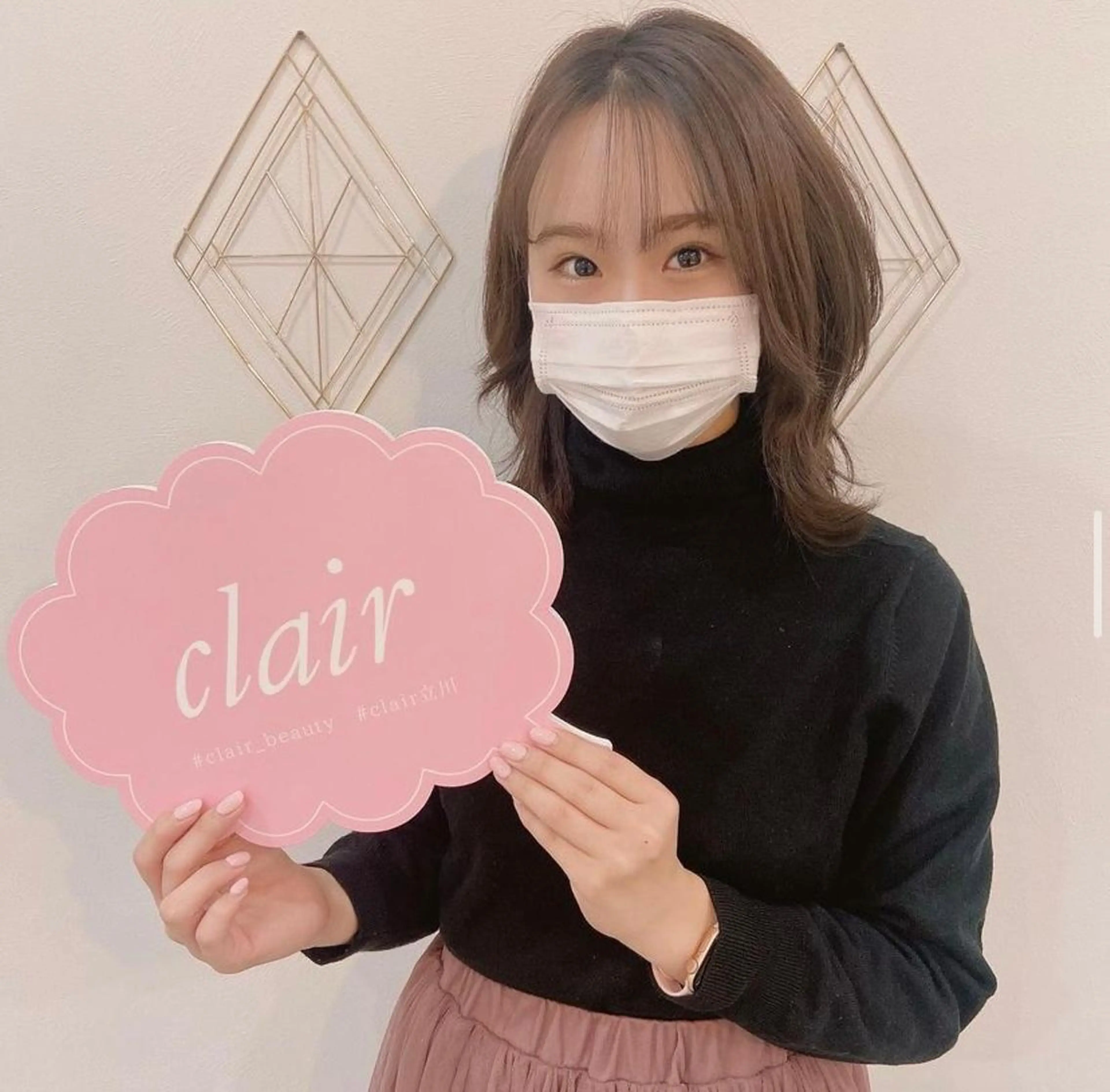 ショート カラー メンズ キッズ ネイル マツエク・マツパ アイブロウ clair立川店所属・PRSSS立川 matsudaのエステ・リラクイメージ