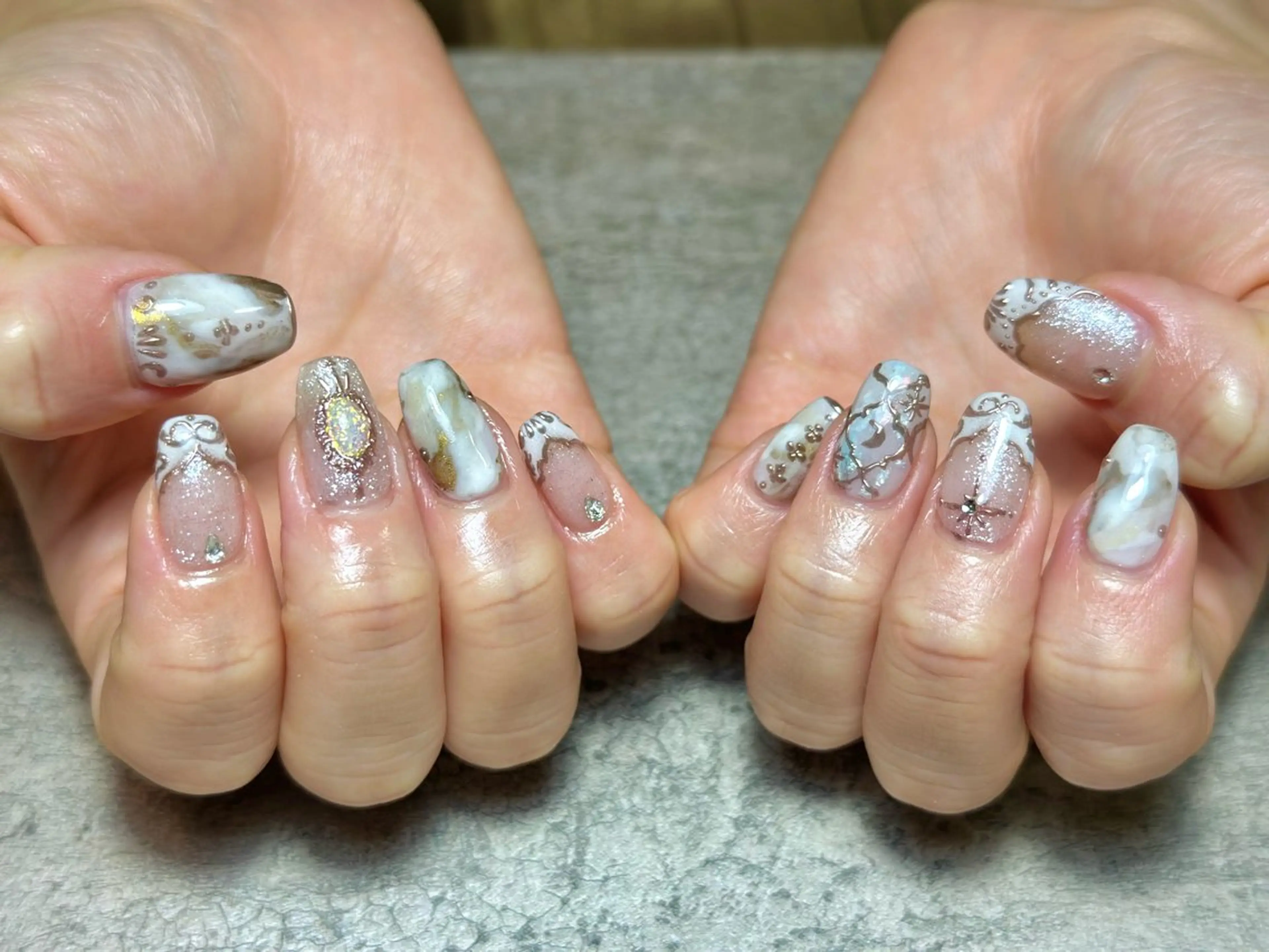 ネイル GéRanium Harukaのネイルデザイン