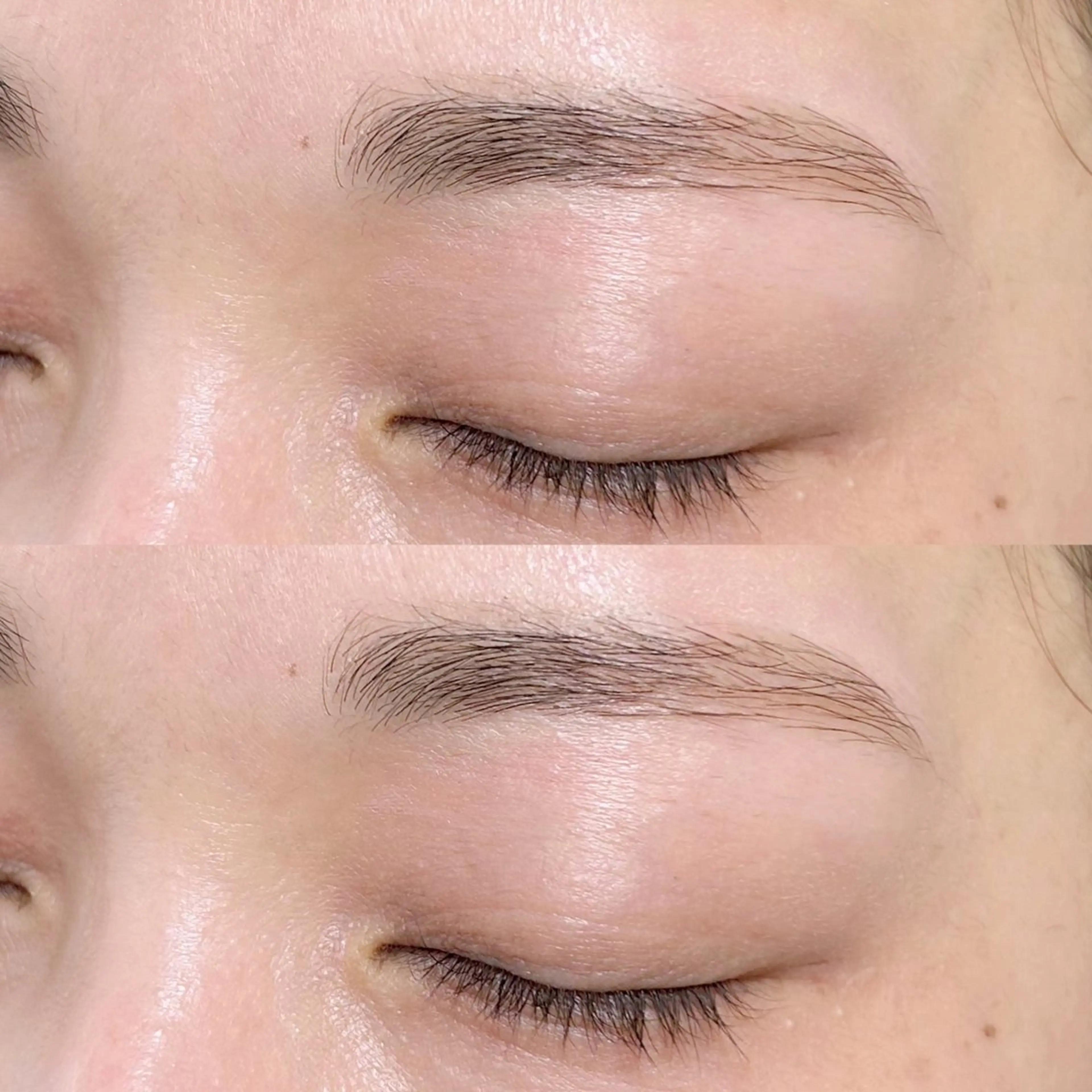 カジュアルアイブロウの写真