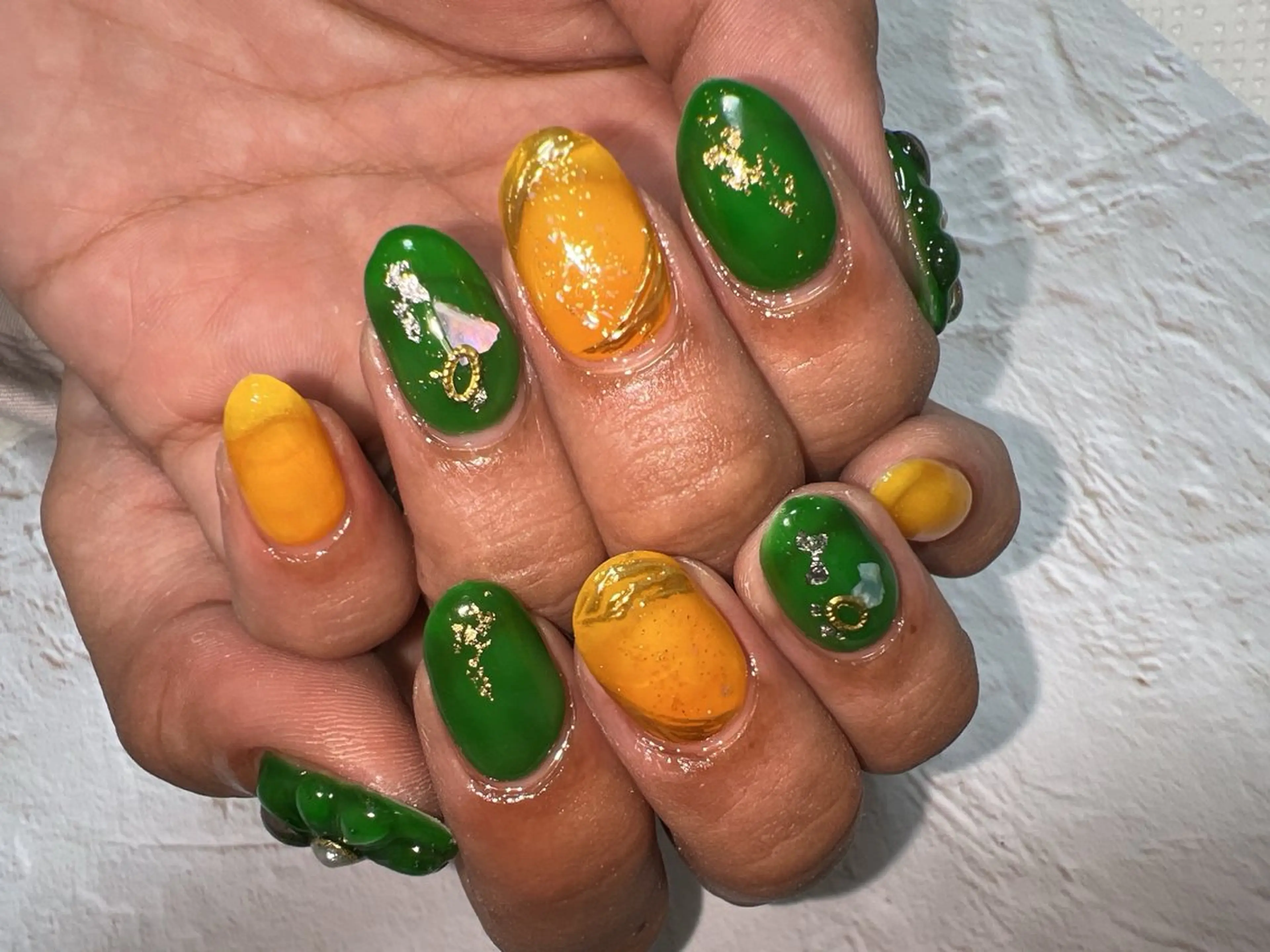 ネイル ミラーネイル coco nailのネイルデザイン