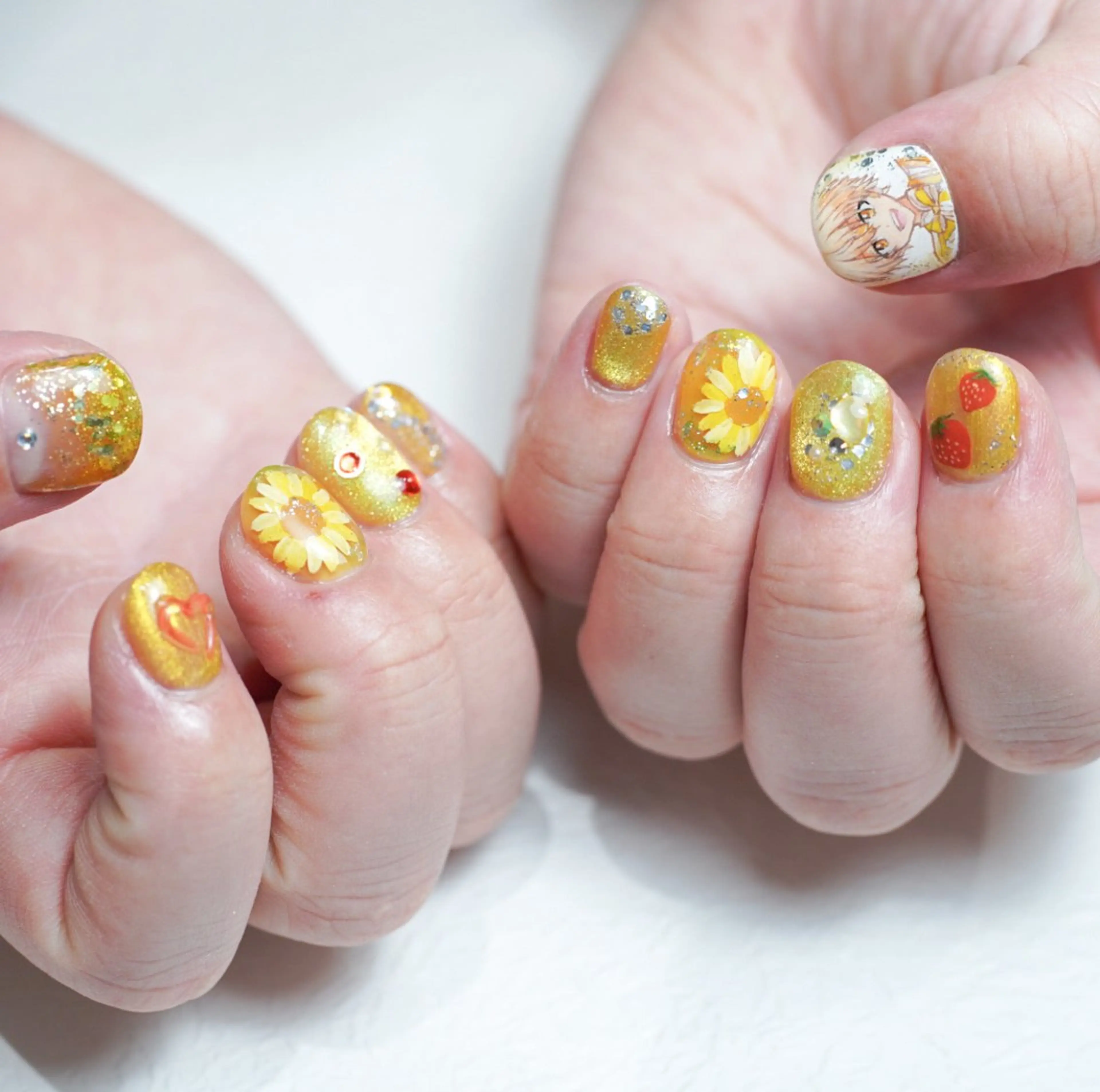 ショート ハンドネイル Re nail所属・Re nailのネイルデザイン