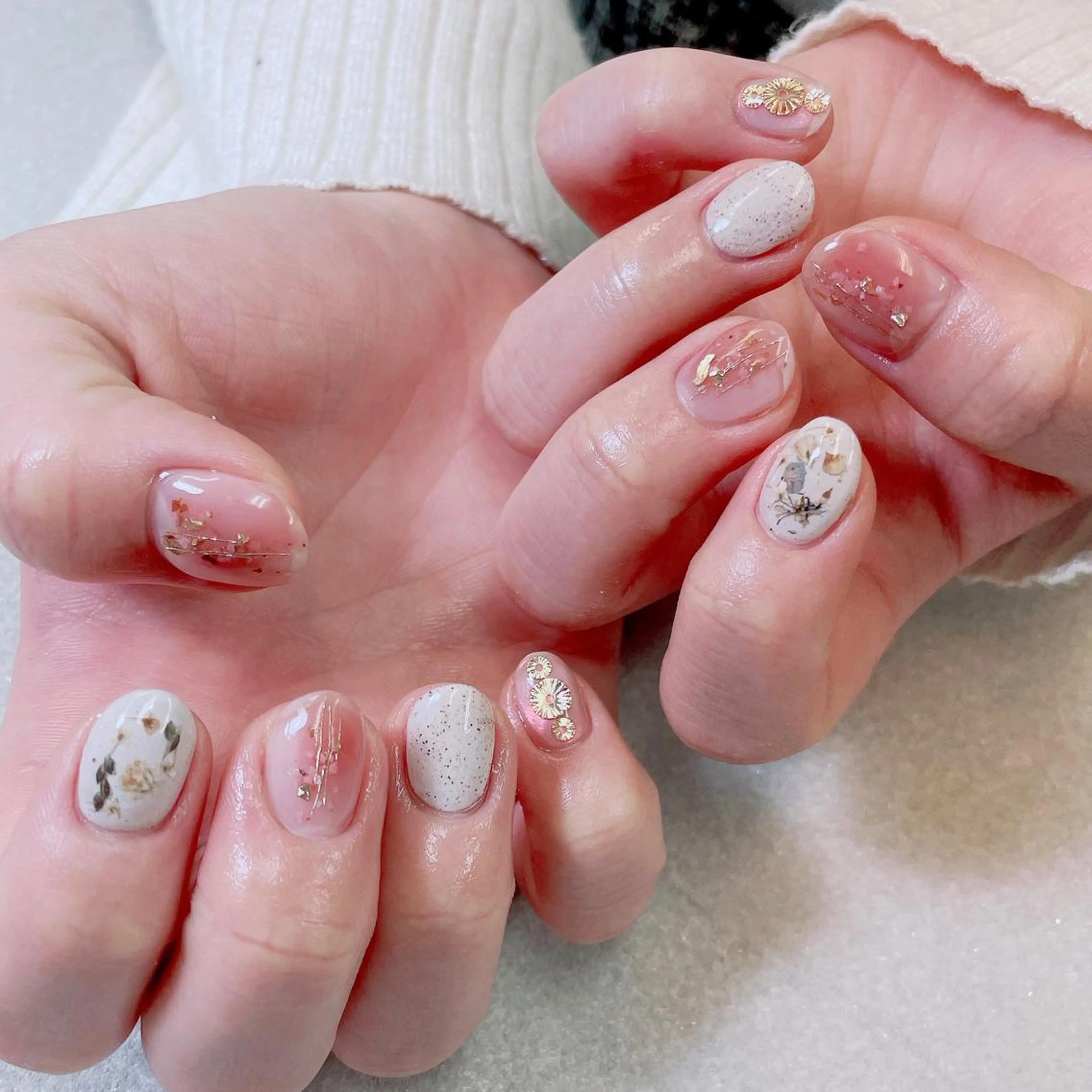 ネイル アートネイル ハンドネイル A85G ayakoのネイルデザイン