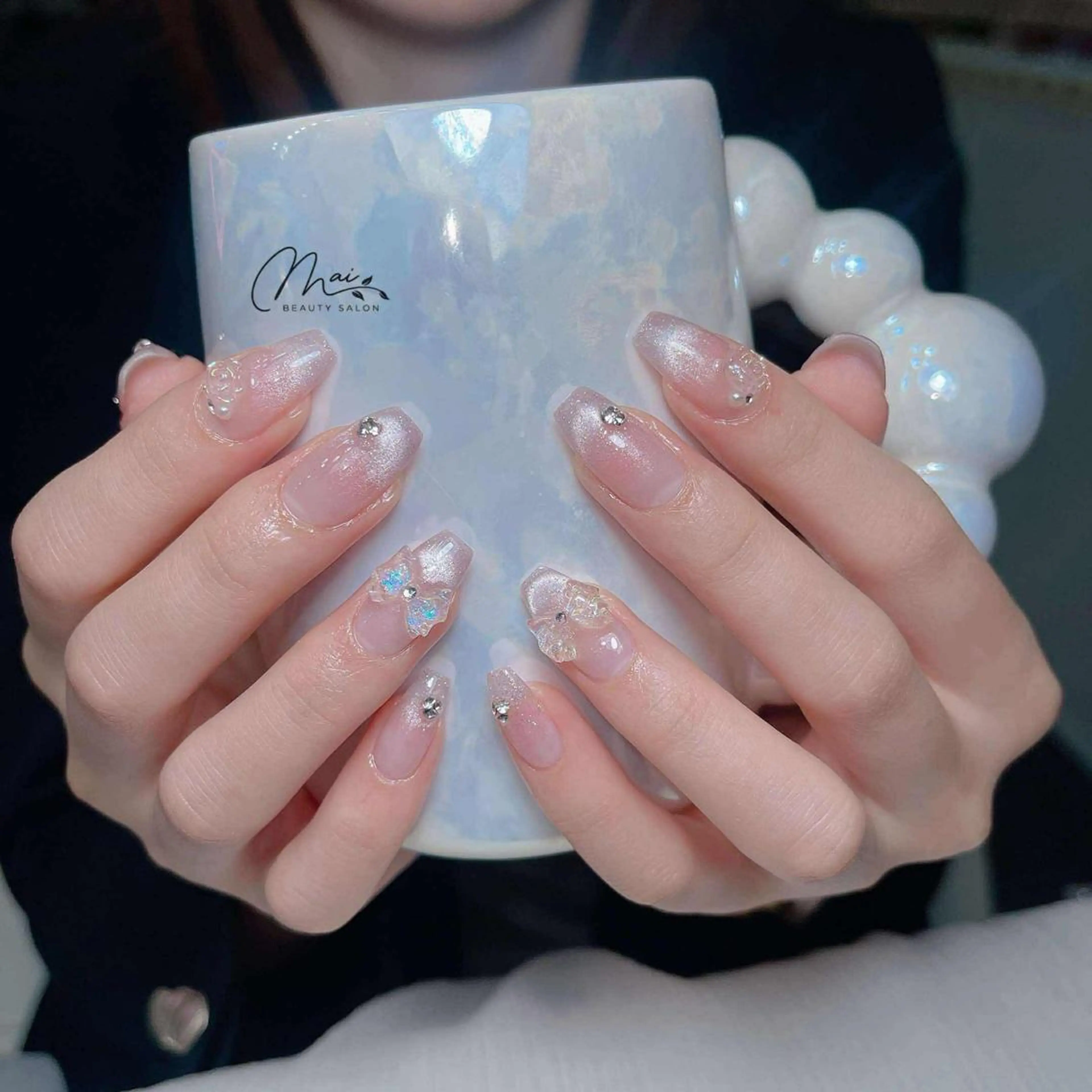 ネイル ジェルネイル パラジェル ワンホンネイル MaiBeauty HaNaのネイルデザイン