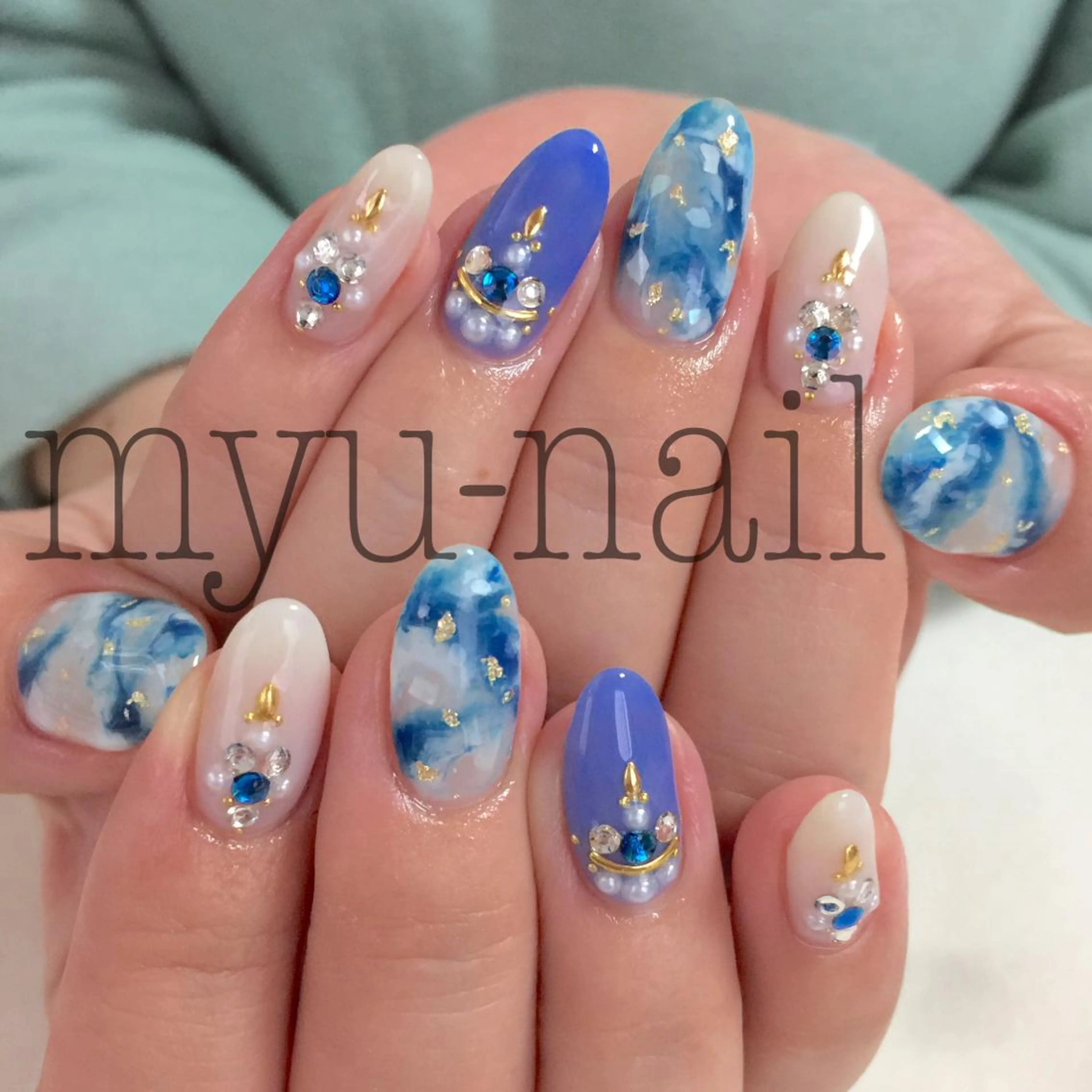 ネイル ハンドネイル ホームサロン myu-nailのネイルデザイン
