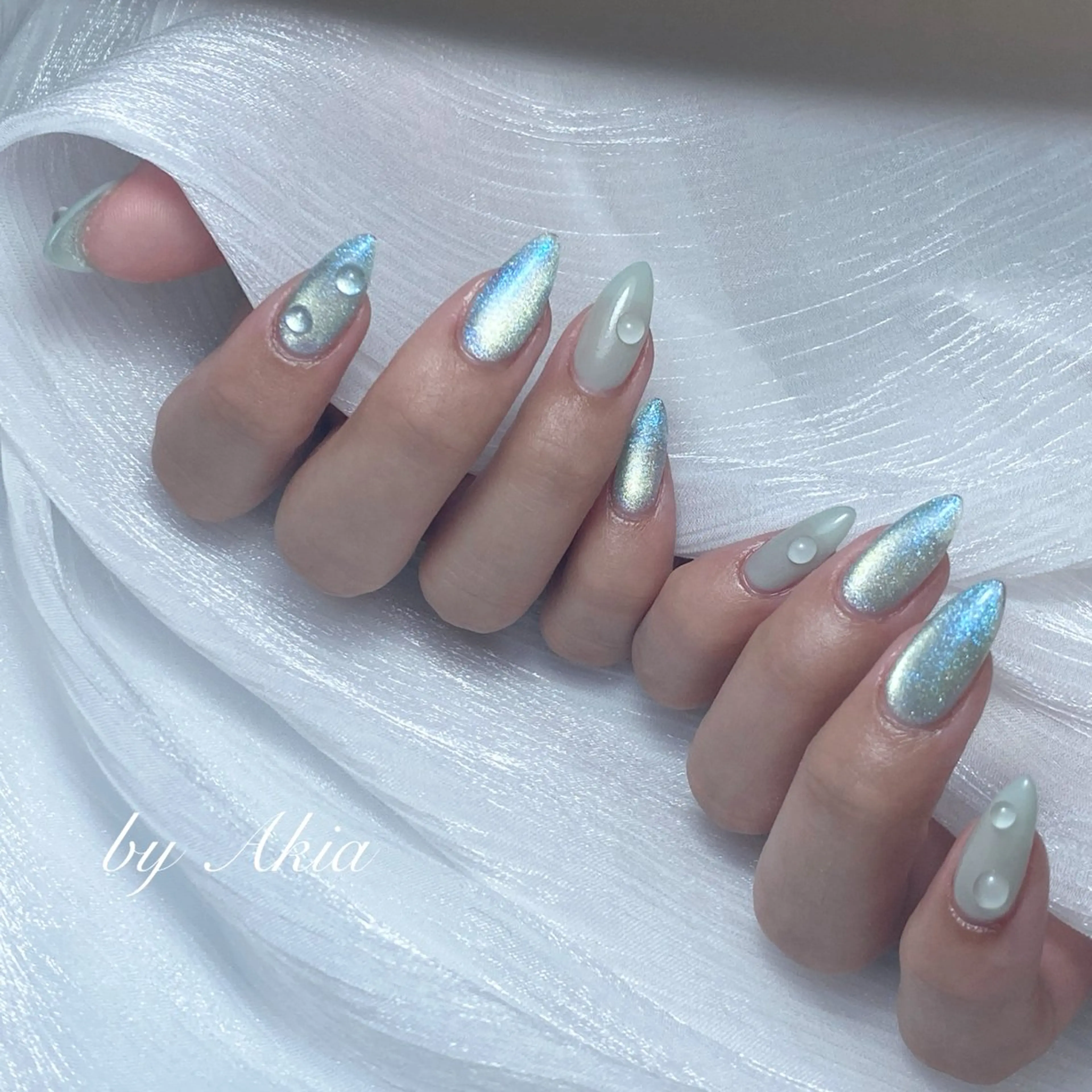 ネイル ハンドネイル ハンドケア 閨匠ビューティサロン 銀座店のネイルデザイン