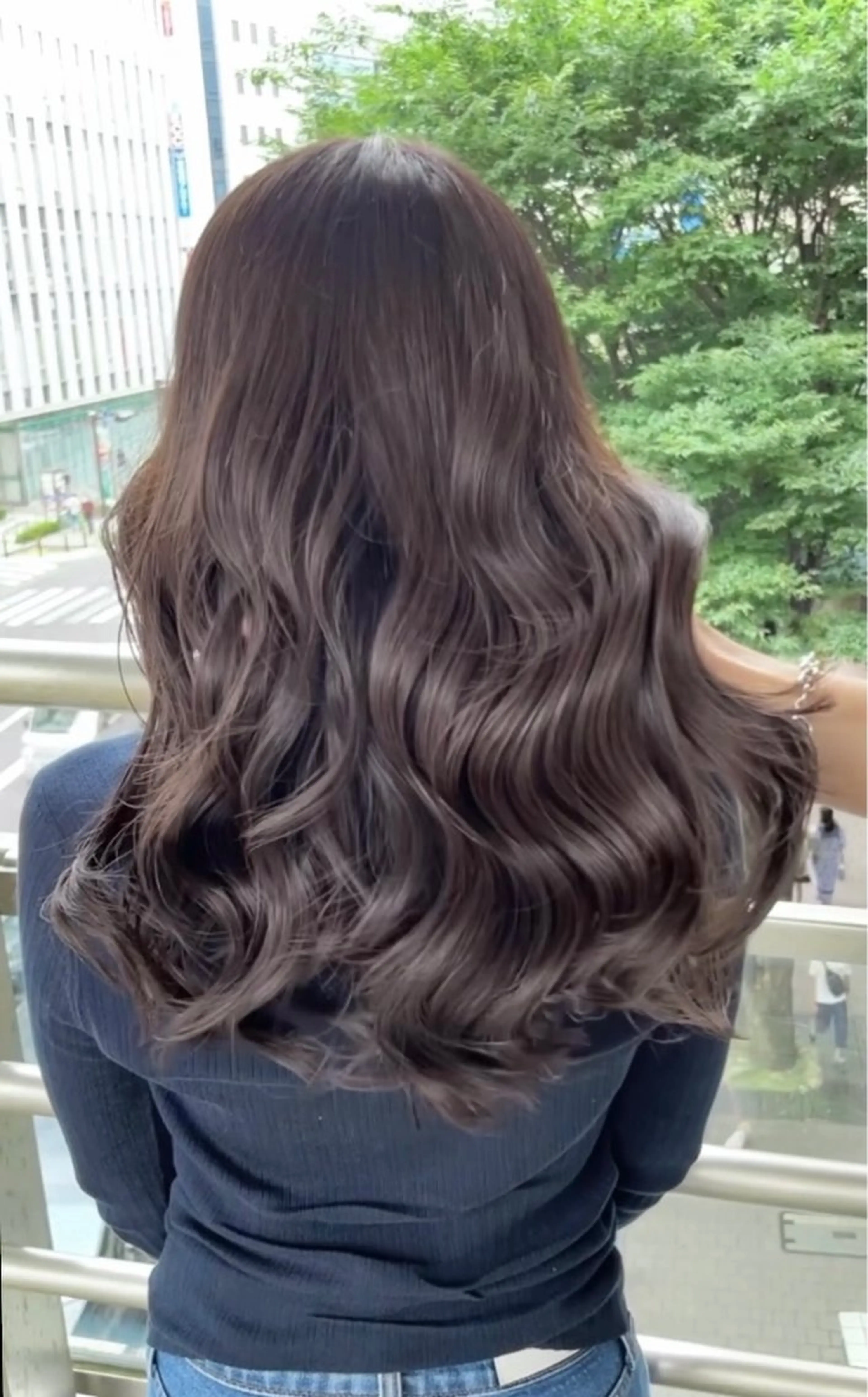 ロング カラー 透明感カラー／ 艶髪／たなべだい🦖のヘアスタイル