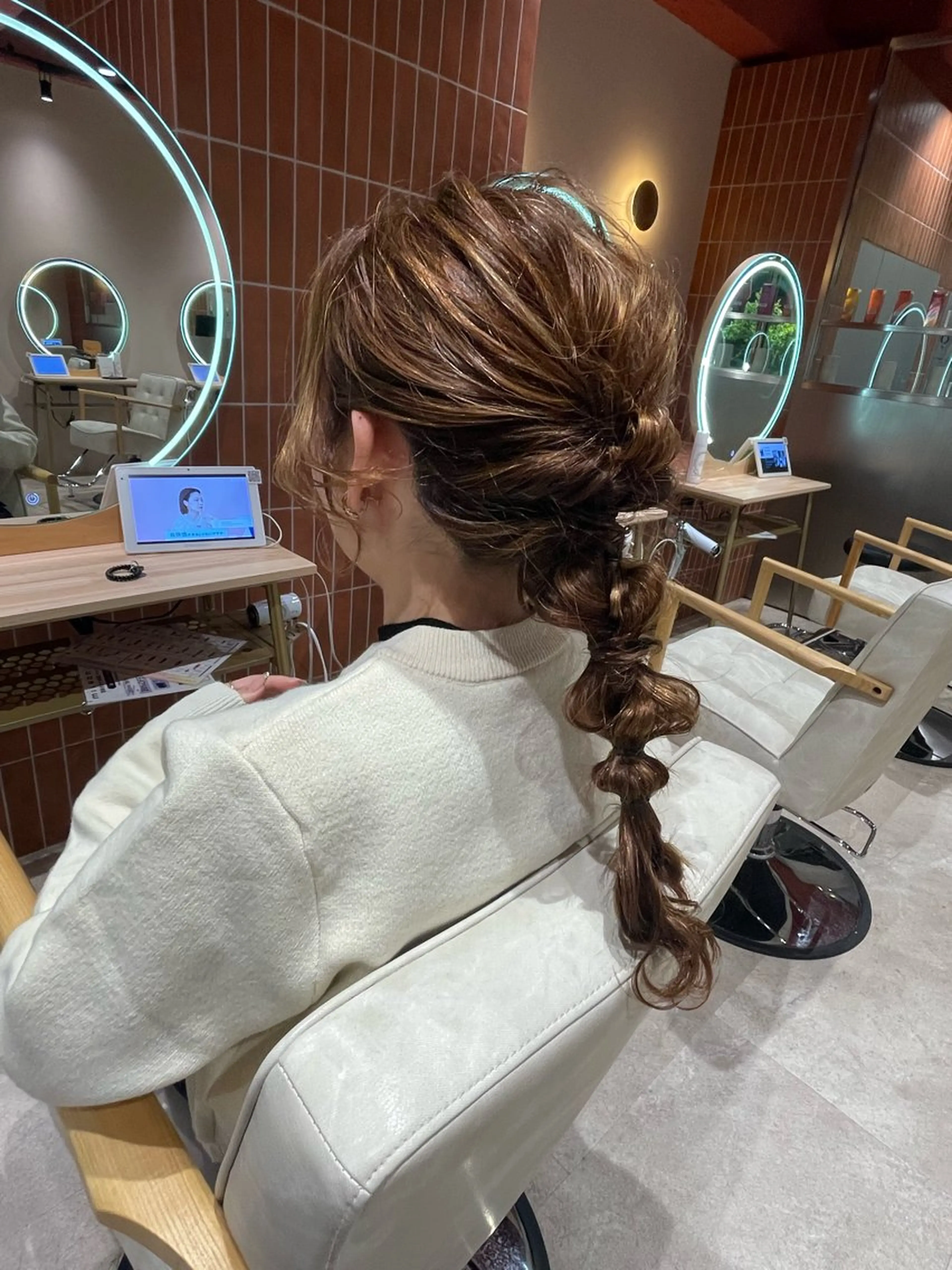 ロング ヘアセット ‪るか/‪透明感 カラー/アレンジのヘアスタイル