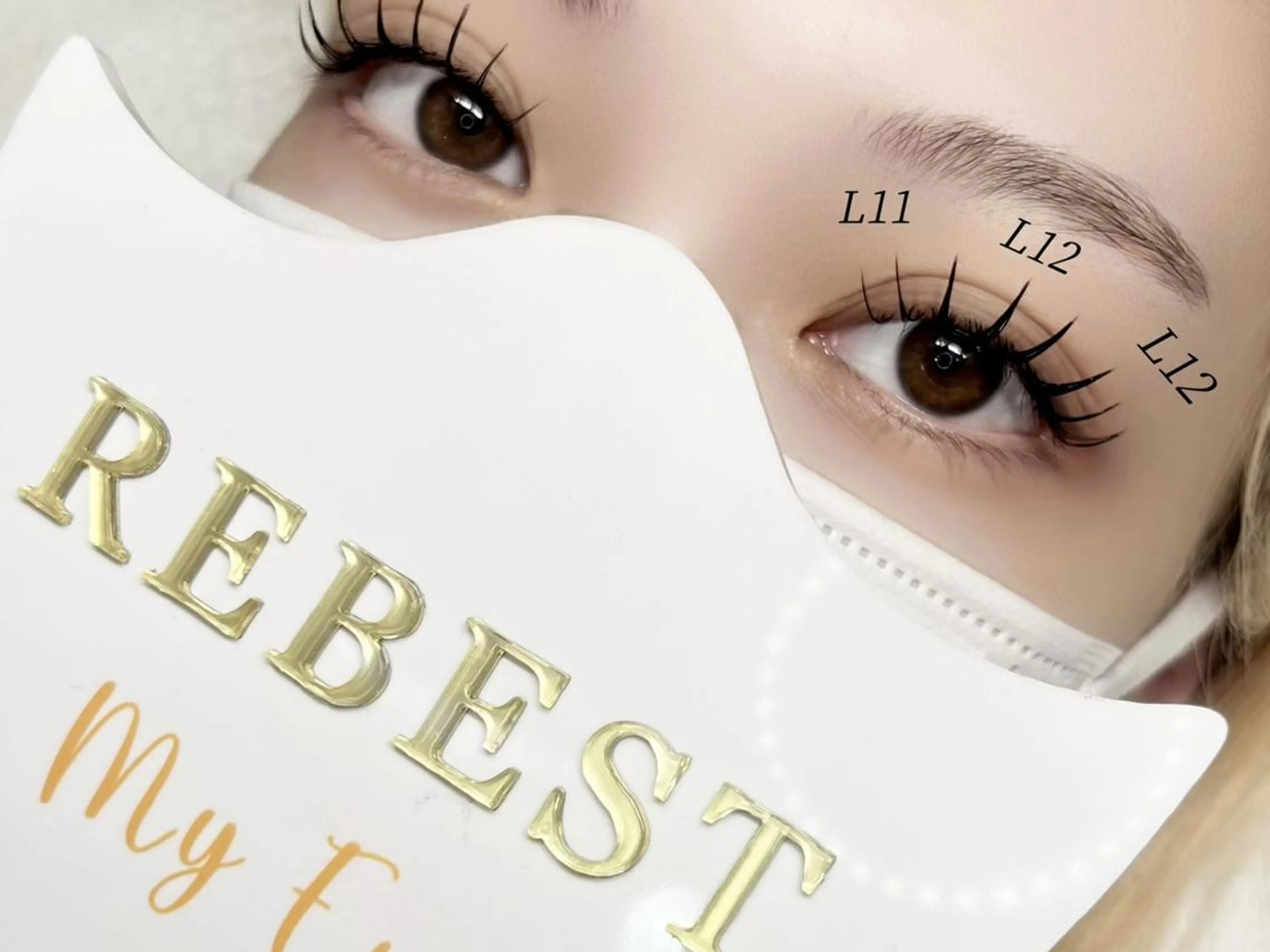 マツエク・マツパ CURUMI REBEST 京橋のマツエク・マツパデザイン