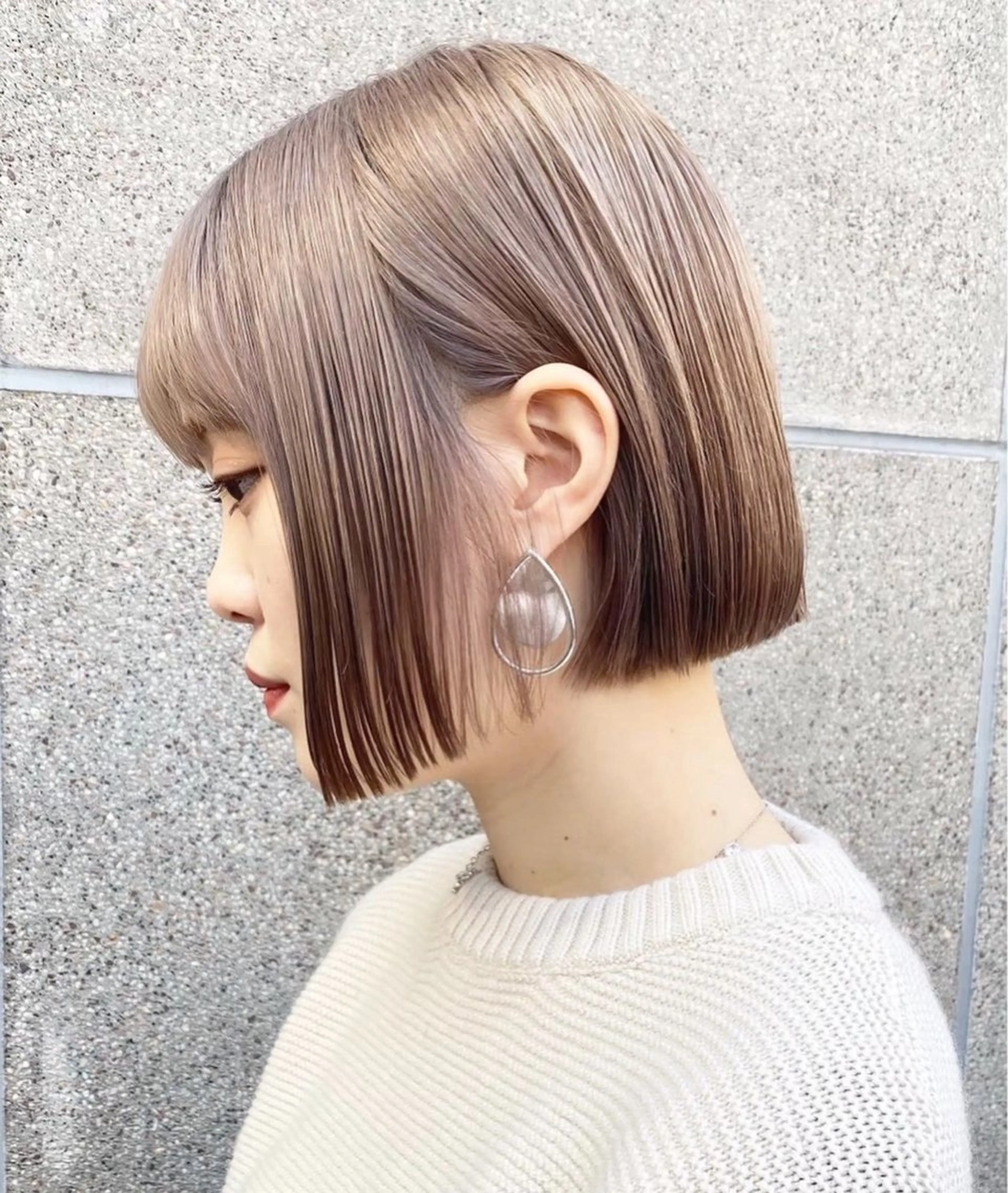 ショート カラー ボブ ☀️東京→岡崎☀️ ハイライト青山彪雅のヘアスタイル