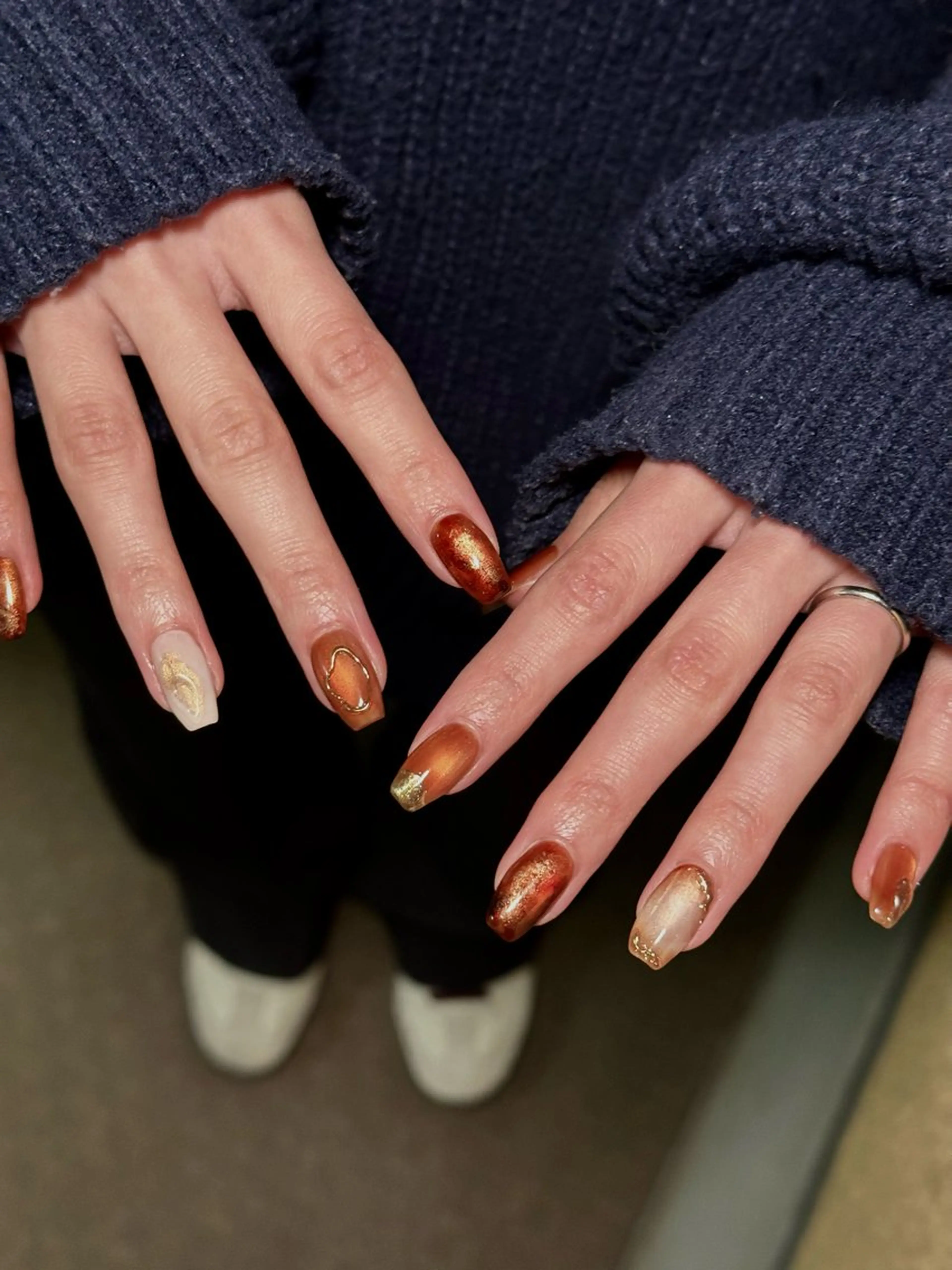 ネイル ハンドネイル elu船橋 SAKURAのネイルデザイン