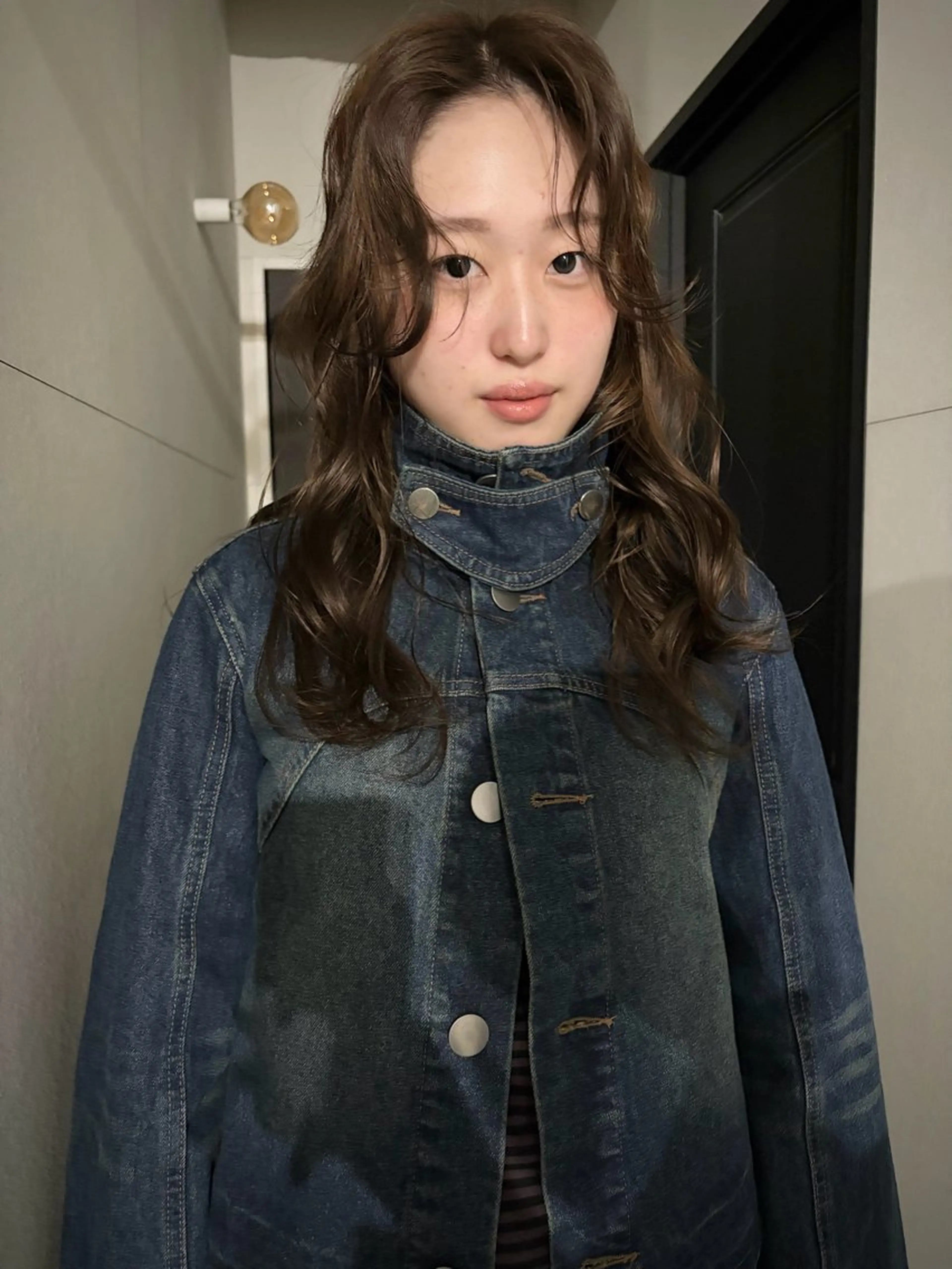 ロング カラー カット ヘアカラー eim AYUKAのヘアスタイル