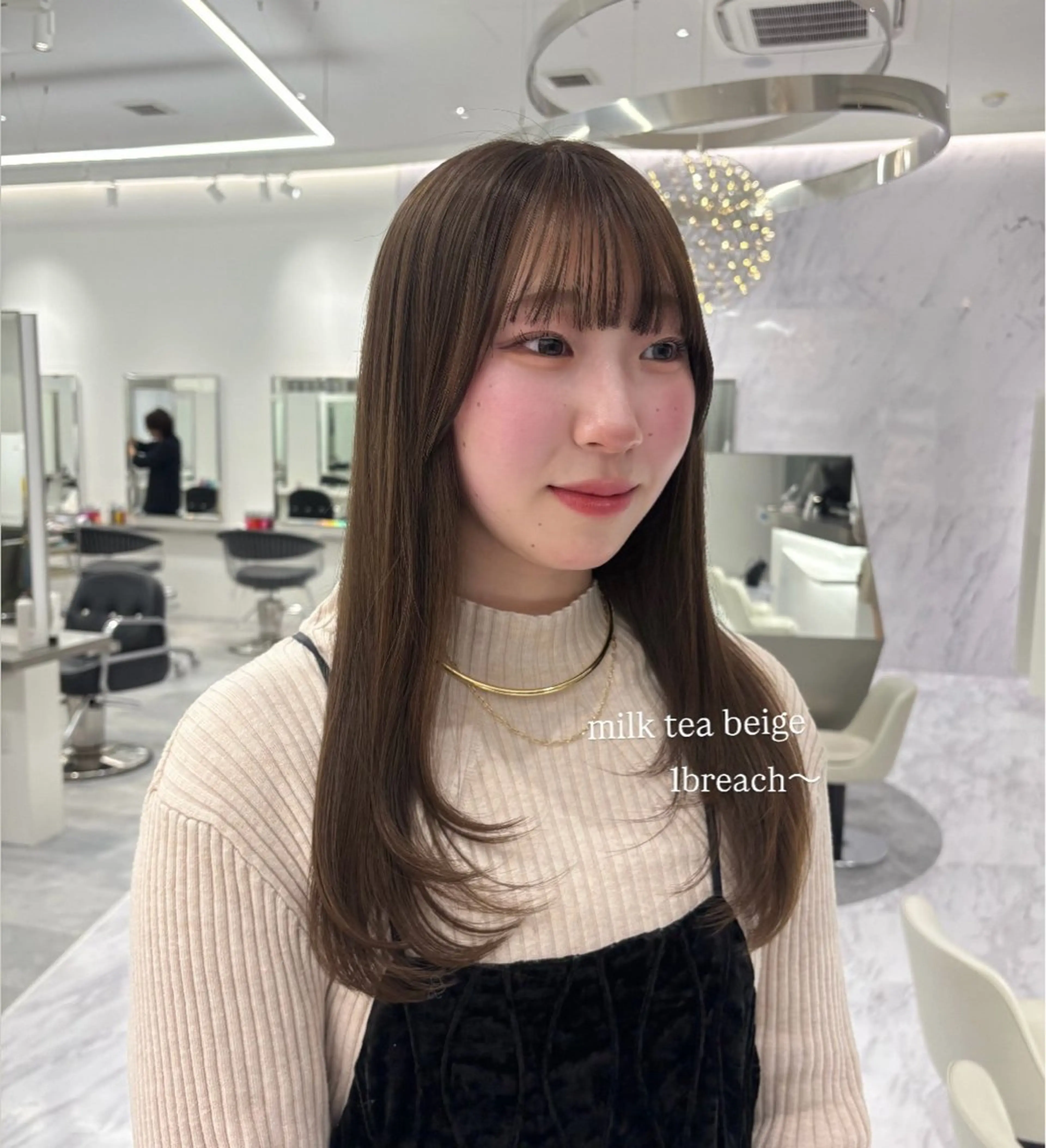 ロング ヘアカラー Parve Mix/ 平 奈果🎀のヘアスタイル