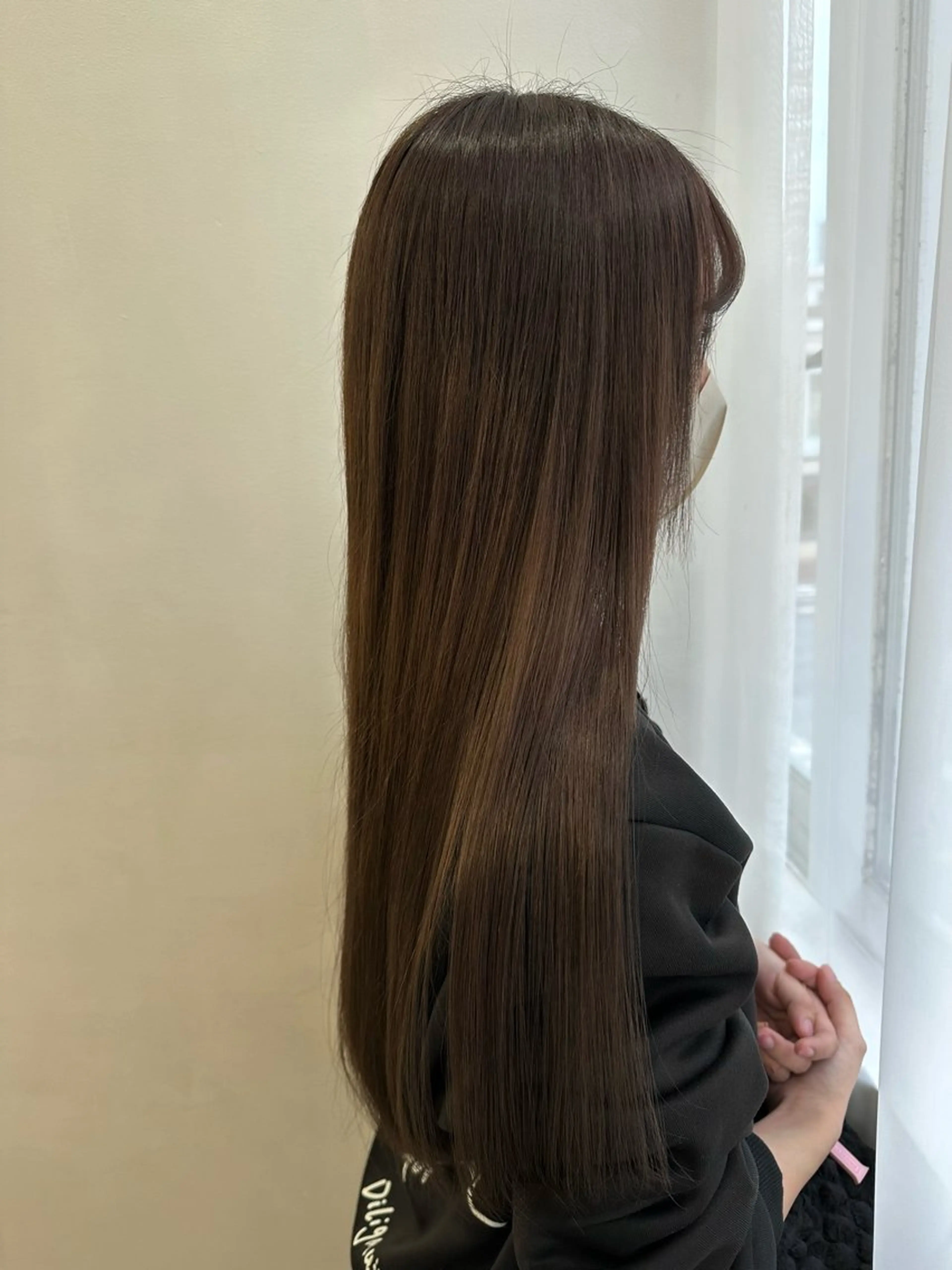 ロング カラー 栗田 大輝のヘアスタイル