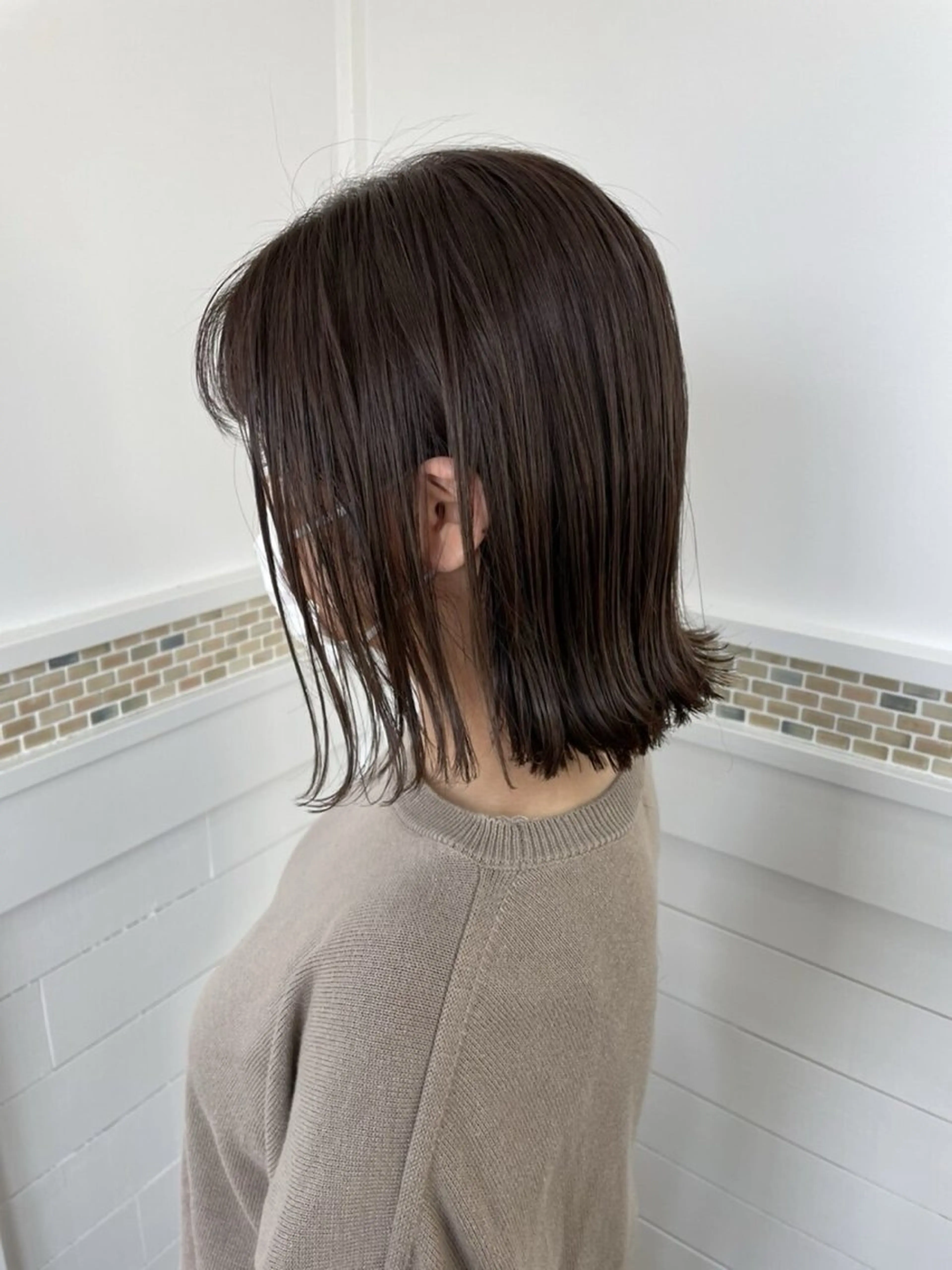 ミディアム カラー カット ヘアカラー スタイリスト　田中 美雄のヘアスタイル