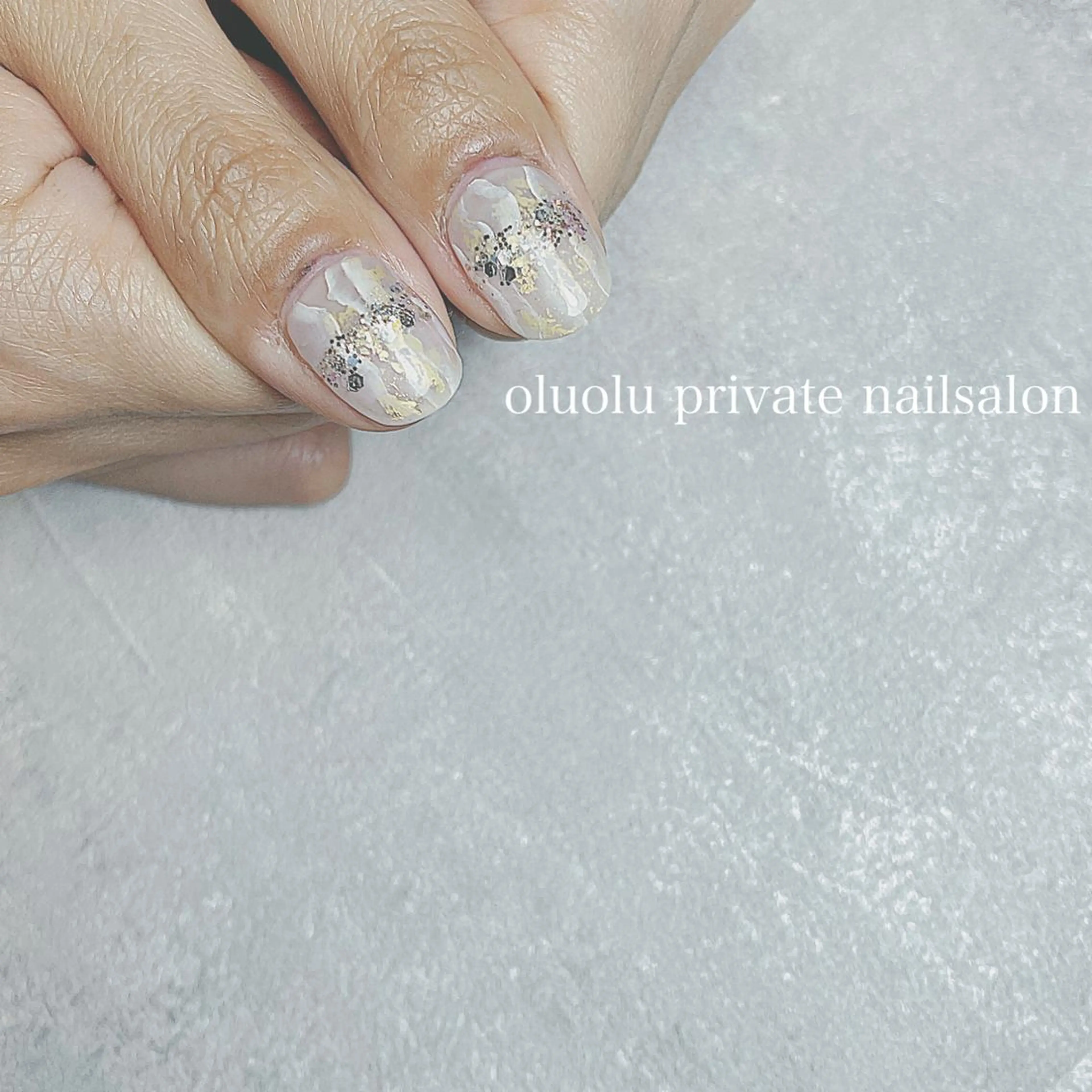 ネイル アートネイル フットネイル ジェルネイル ニュアンスネイル ショートネイル ハンドネイル 大村 紬華のネイルデザイン