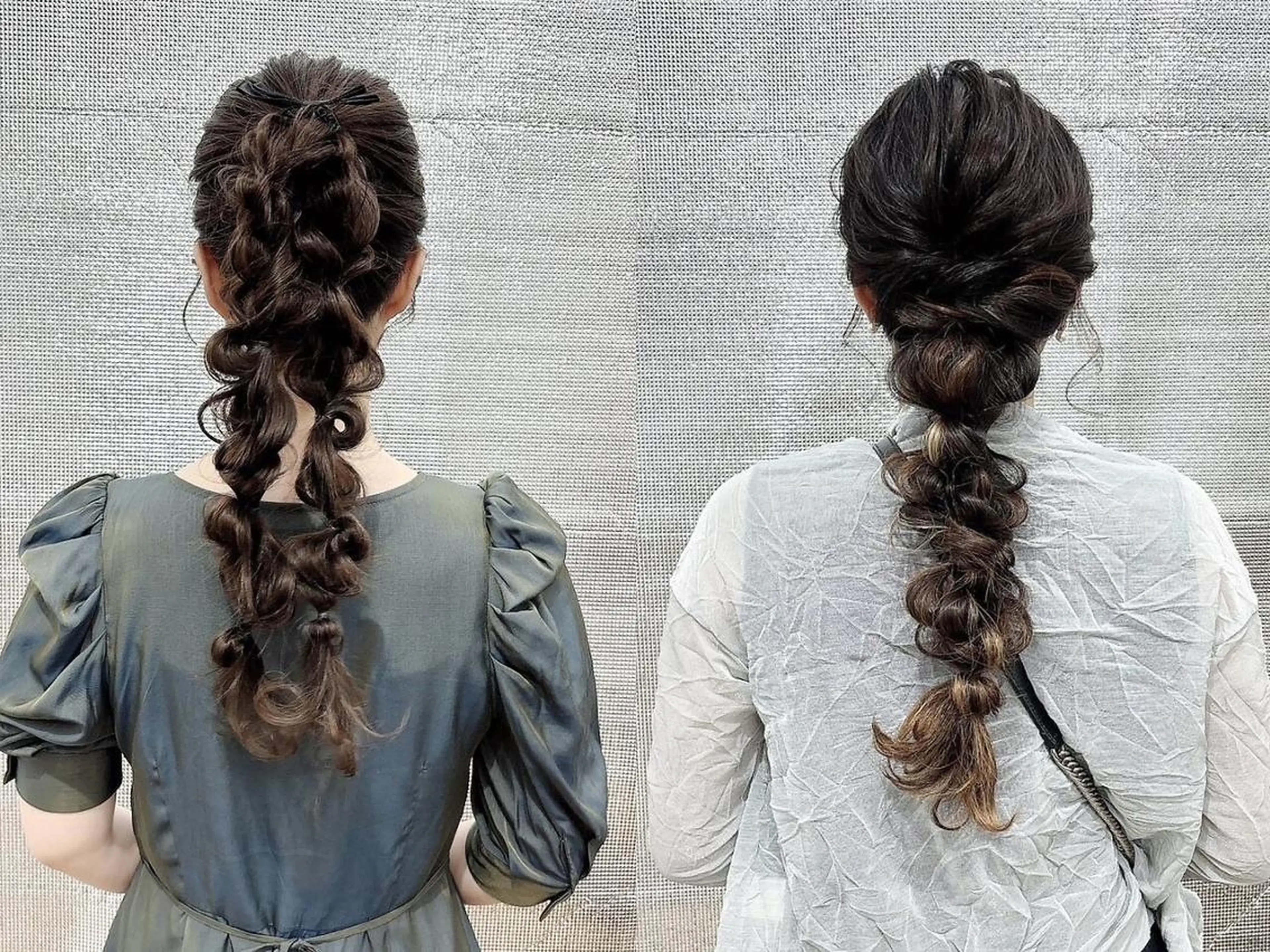 ロング カラー ヘアアレンジ シールエクステ バレイヤージュ ブリーチ ケアブリーチ ダブルカラー LIP 大阪本店 エクステ 堀谷和孝のヘアスタイル