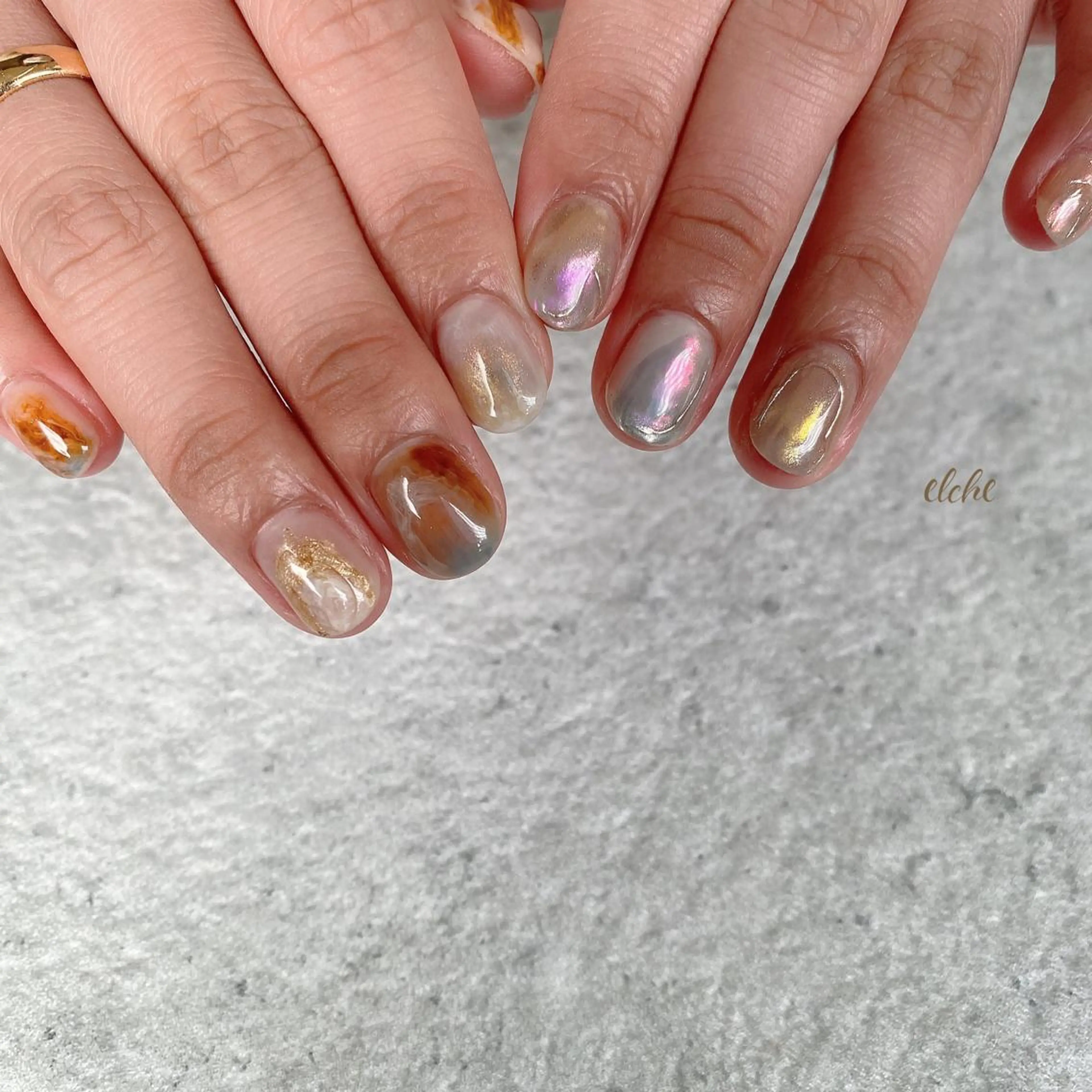 ネイル Rio 𓍼のネイルデザイン