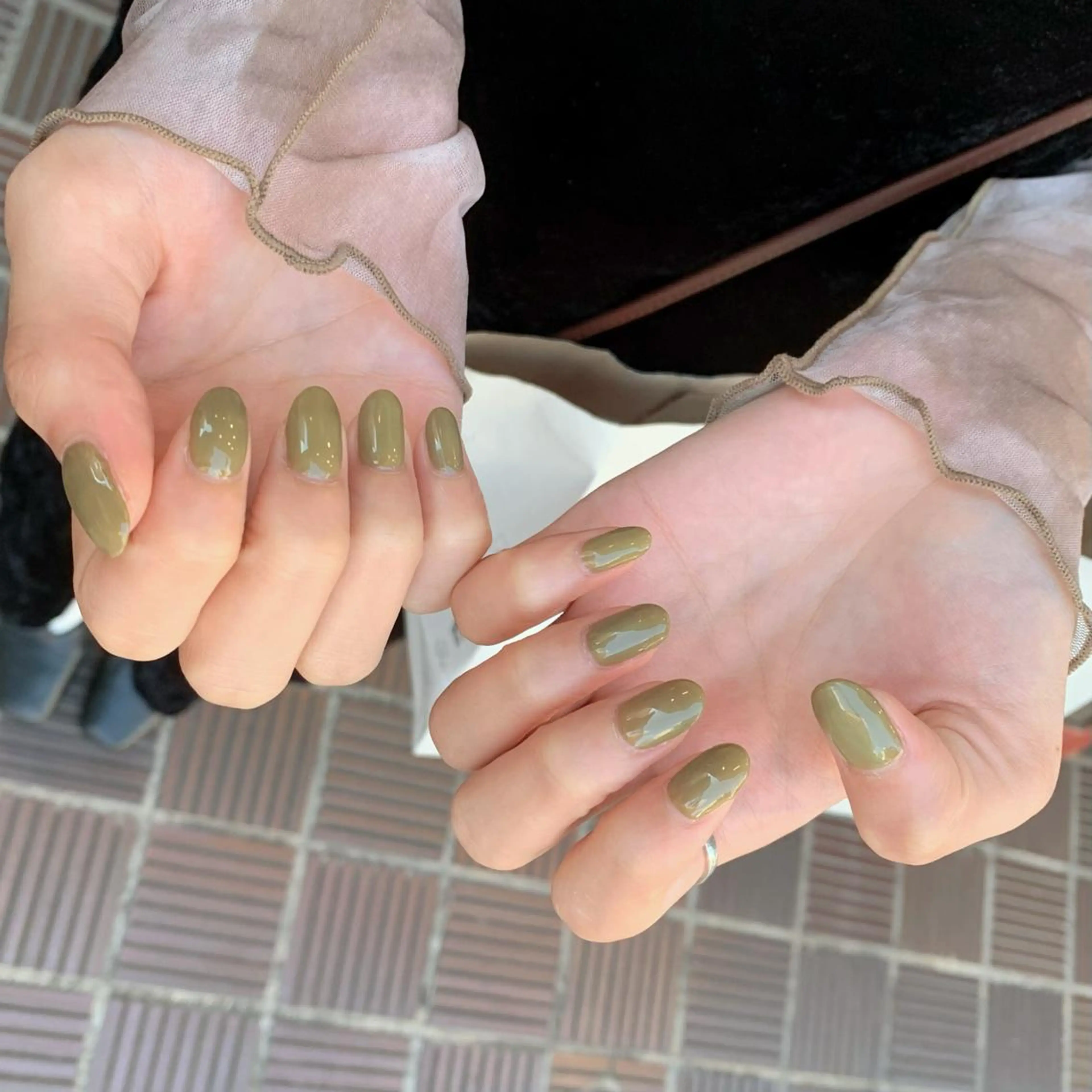 ネイル YUKIMO🍎名駅 /ニュアンスのネイルデザイン