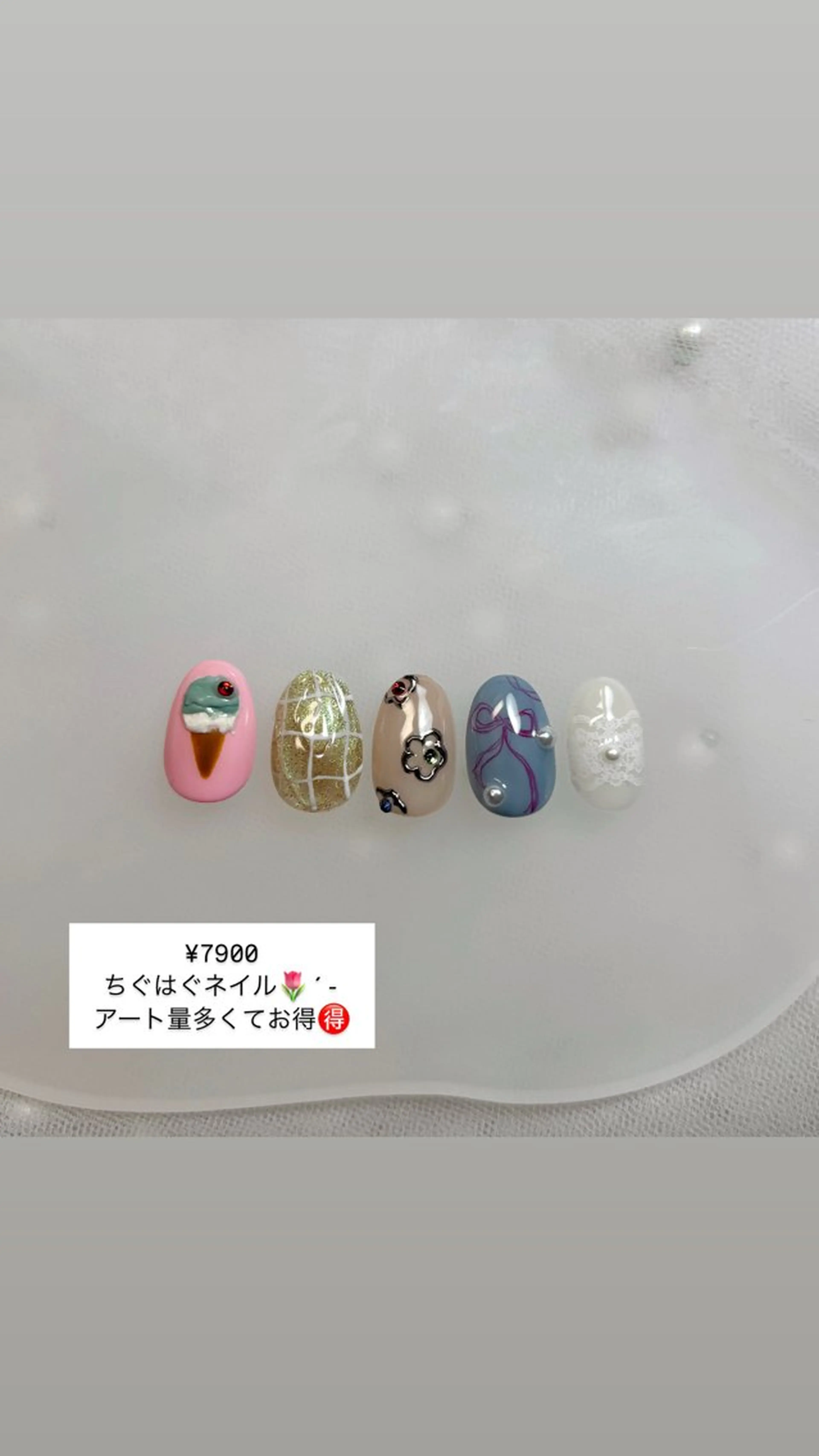 ショート ハンドネイル watanabe miyuuのネイルデザイン