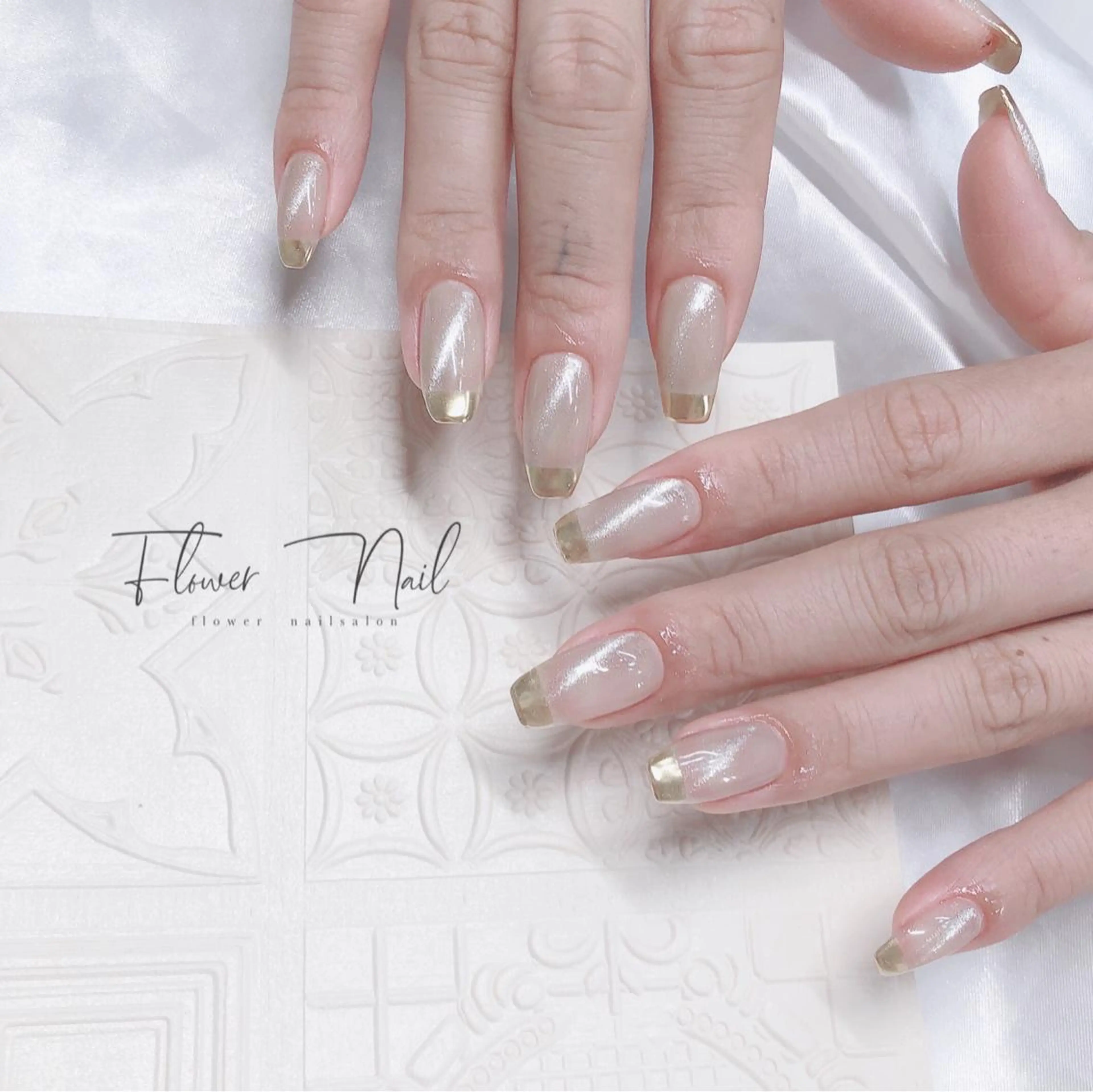 ネイル ミラーネイル ハンドネイル flower nailsalon所属・Flower nailのネイルデザイン