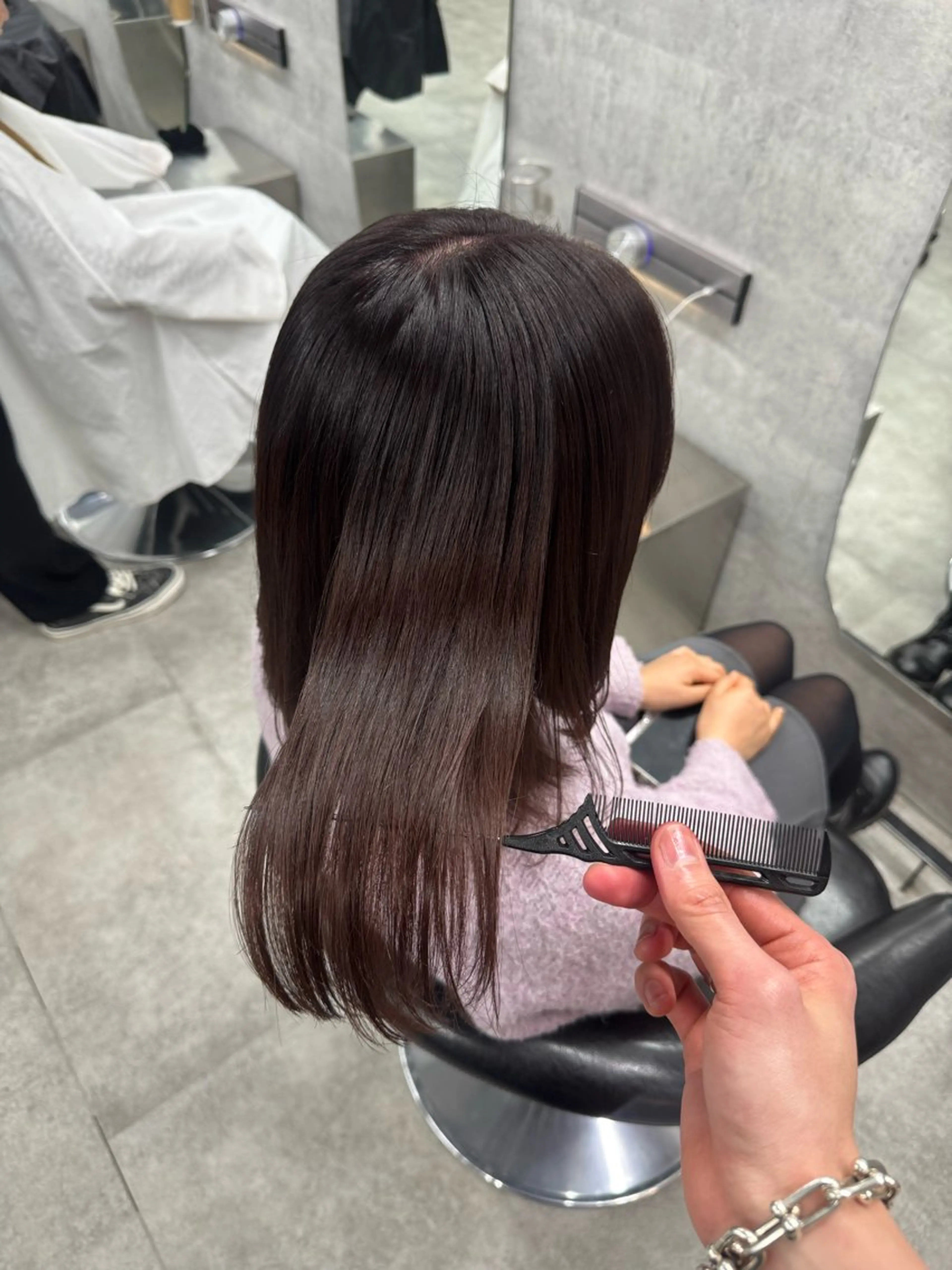 ミディアム カラー カット ヘアカラー あなたのお悩み改善" You"💚❤️💛のヘアスタイル