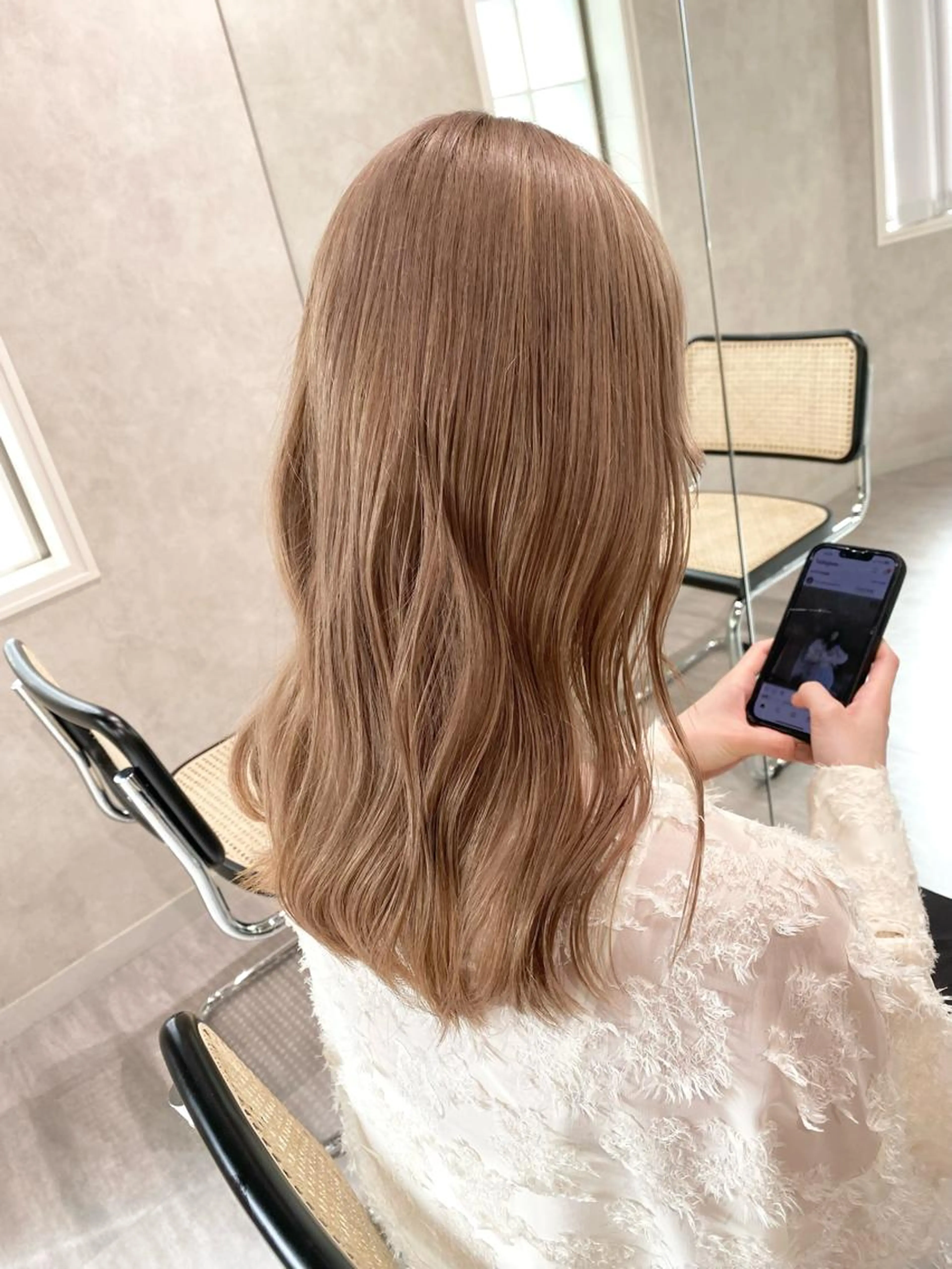 【限定価格】ダブルカラー＋ダメージケアトリートメント(プレミアムケアブリーチ使用)の写真