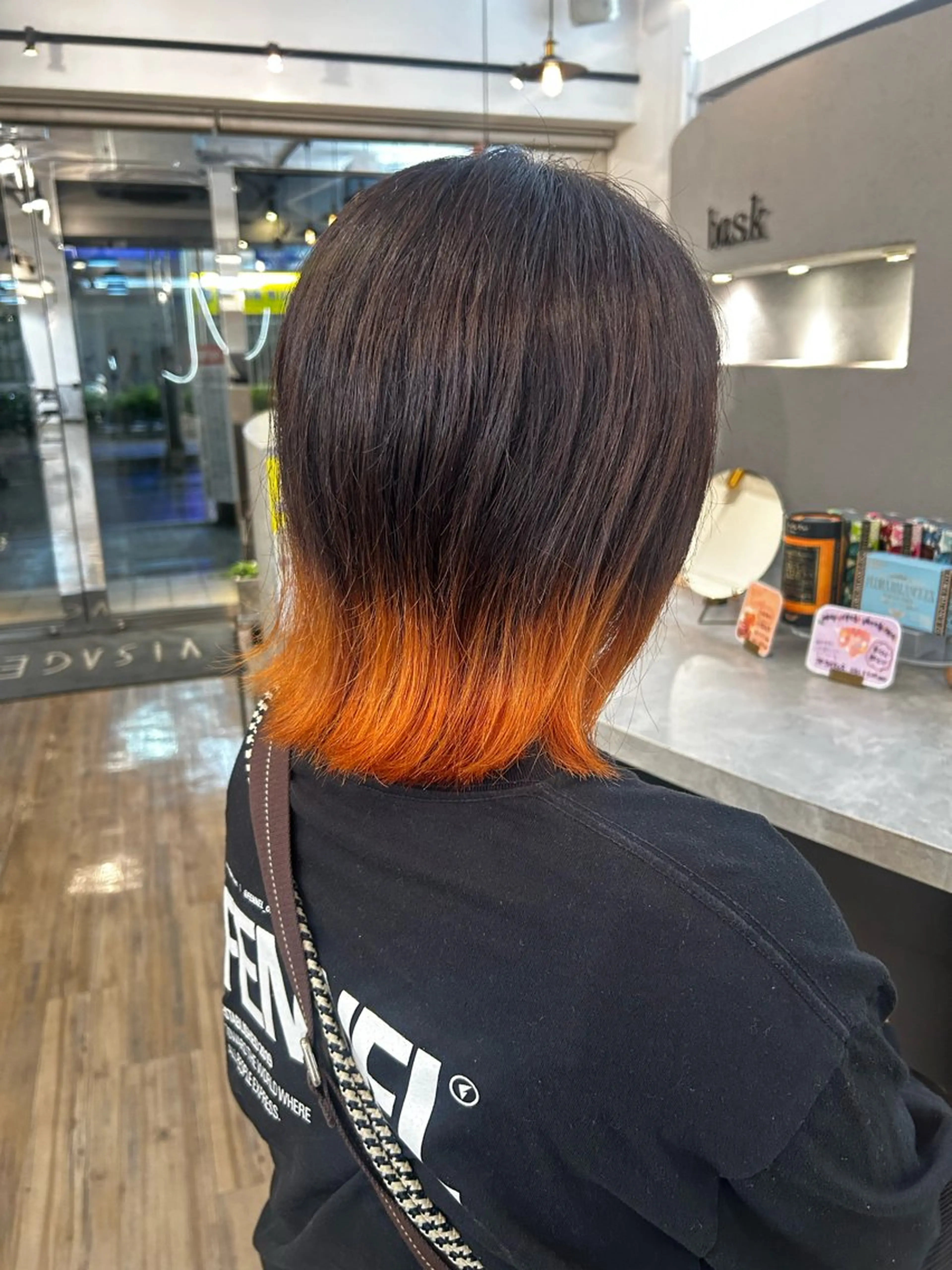 ミディアム カラー カット ヘアカラー トリートメント ブリーチ/ヘアセット 🪞🌙minamiのヘアスタイル