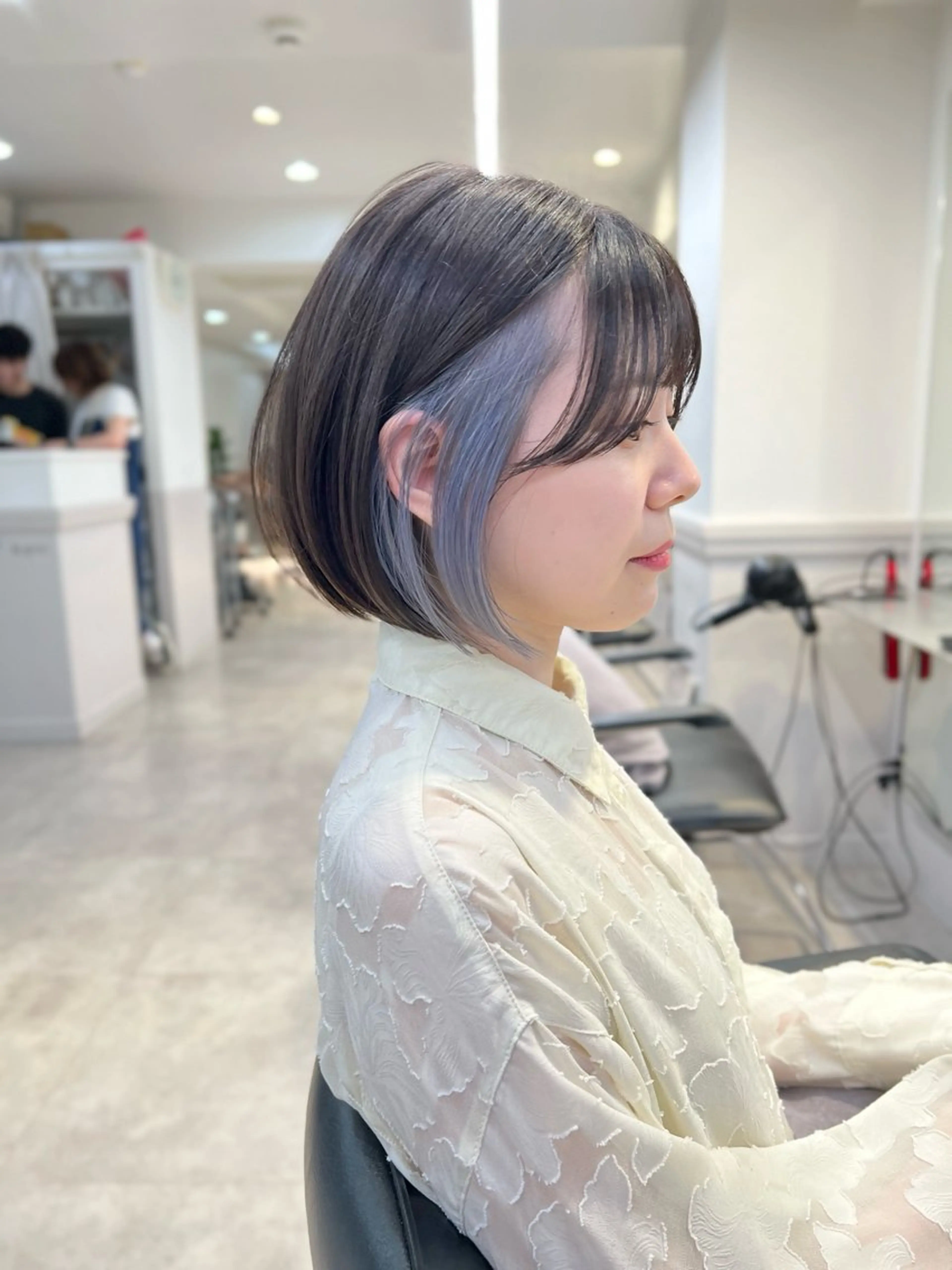 ミディアム 夏山 秀憲のヘアスタイル