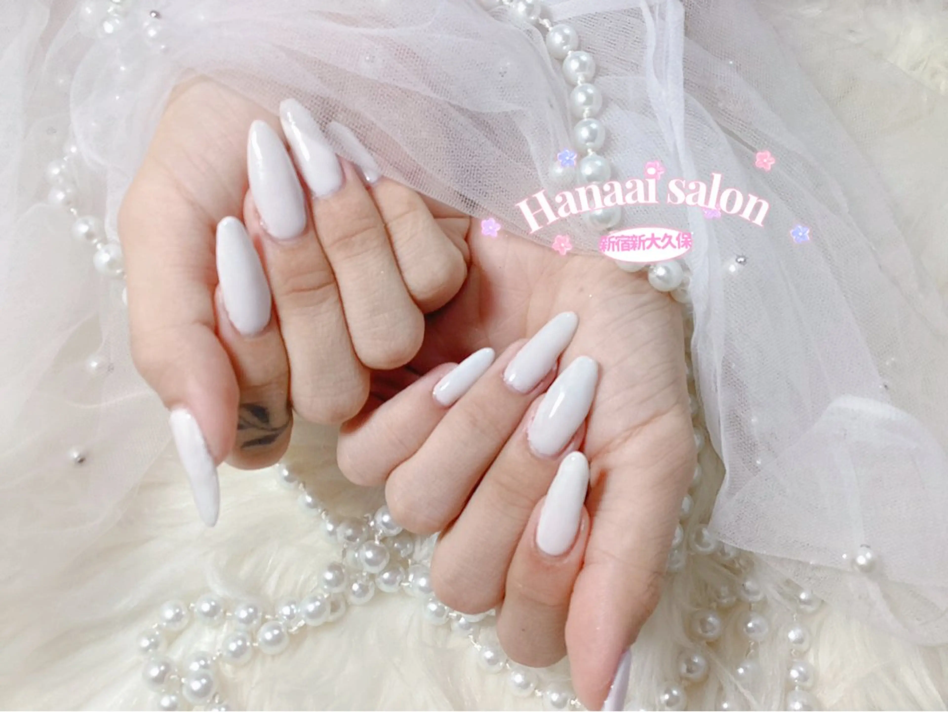 セミロング Hanaai Salon新宿店のネイルデザイン