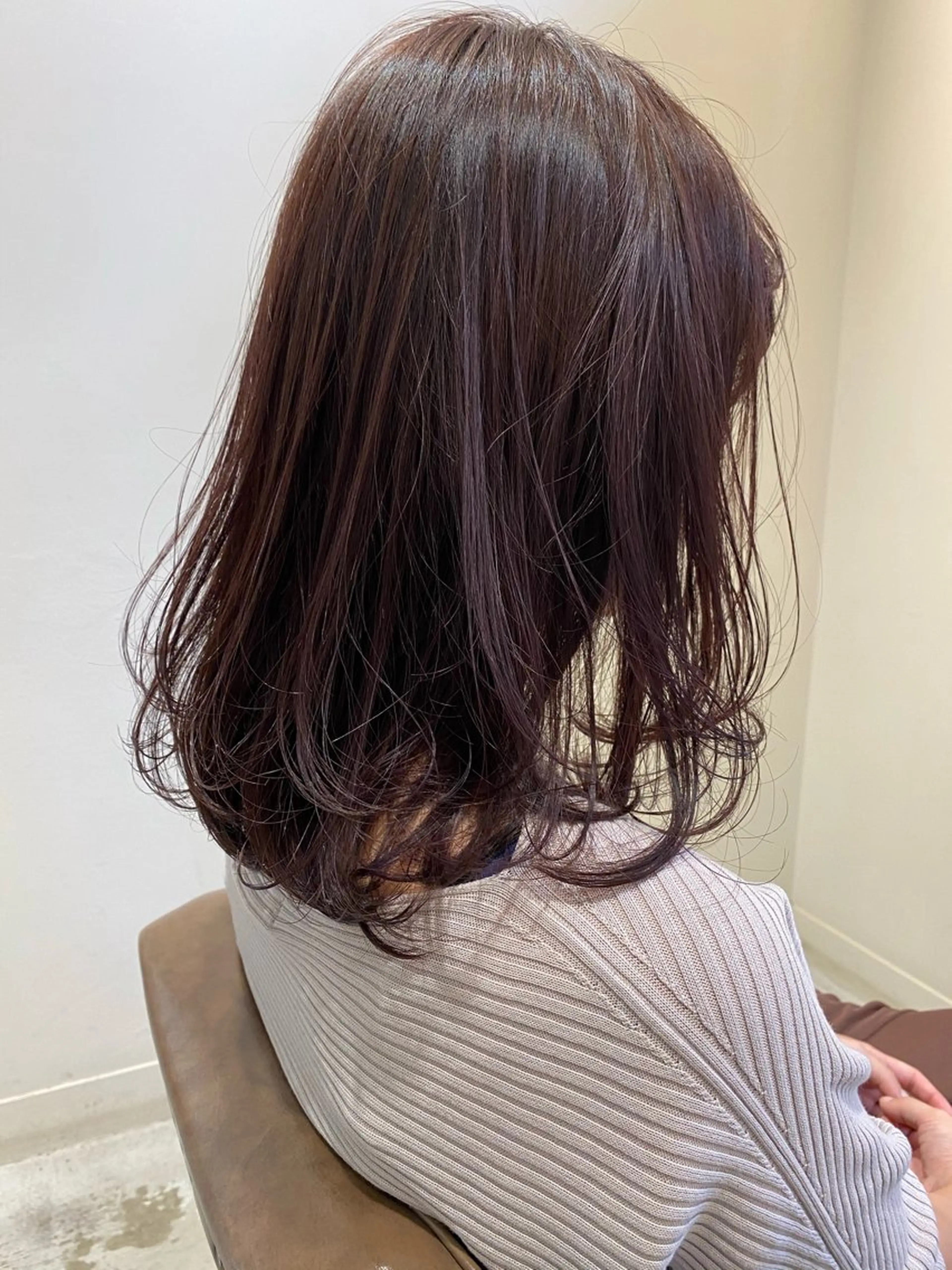 ミディアム ヘアカラー はるか モデル募集中☘️のヘアスタイル