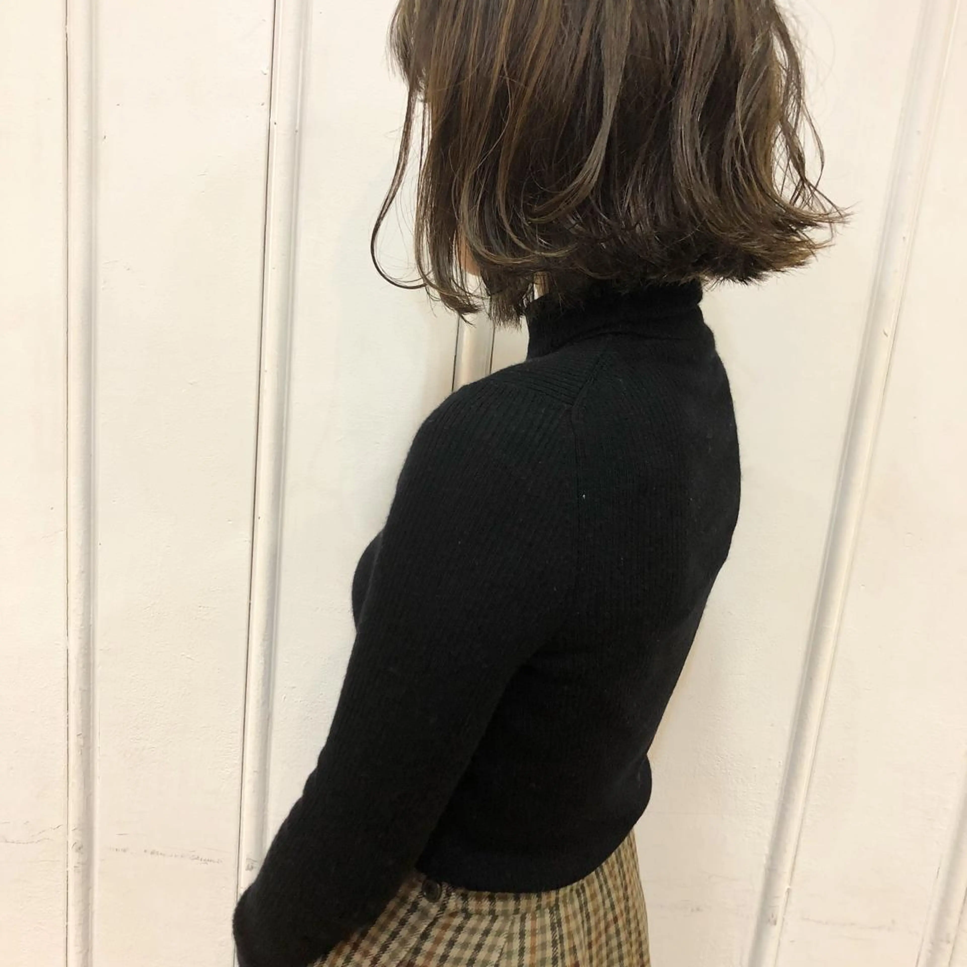 カラー ヘアアレンジ グレージュ ハイライトカラー Uil所属・インナーカラー/ KANAのヘアスタイル