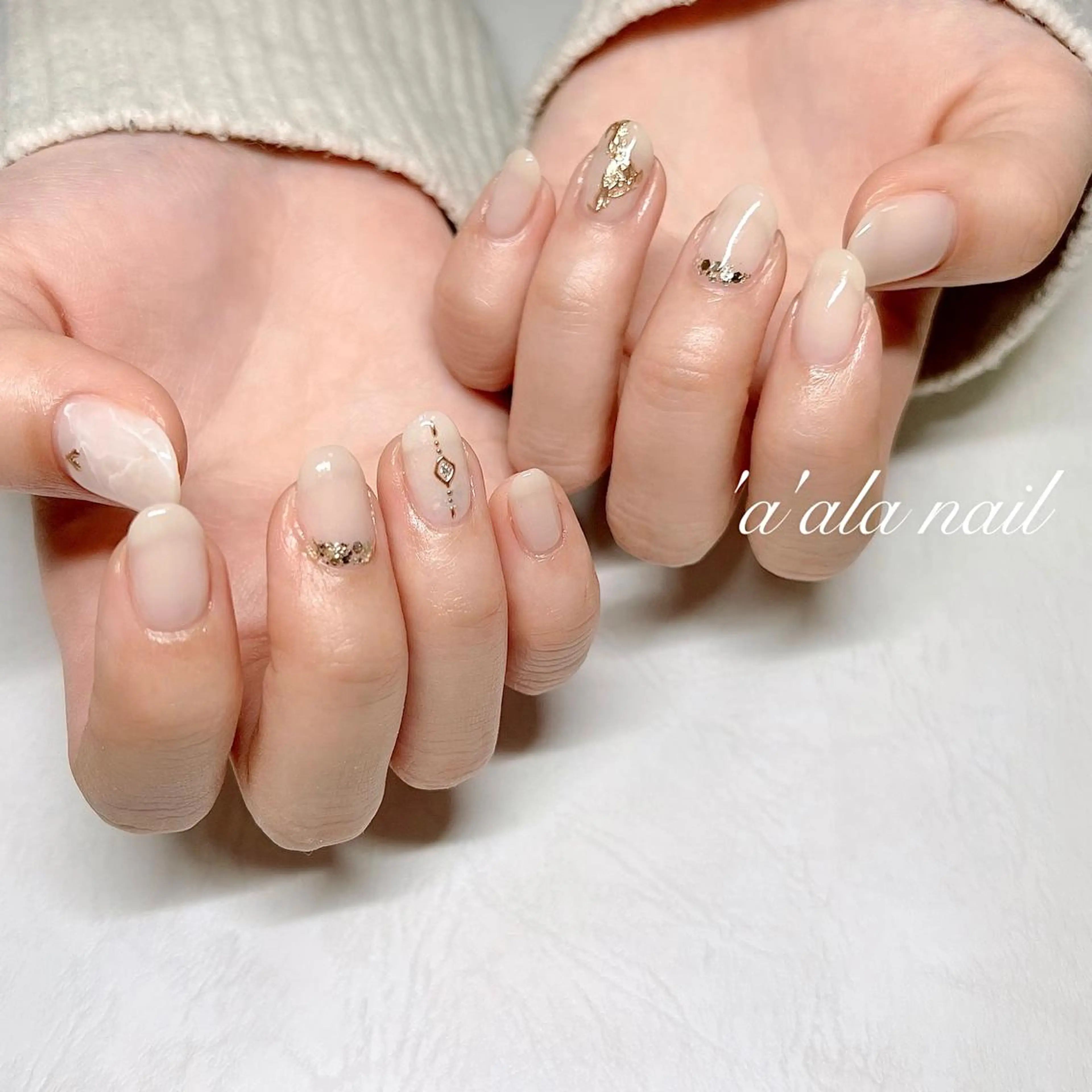 ネイル 'a'ala nailのネイルデザイン