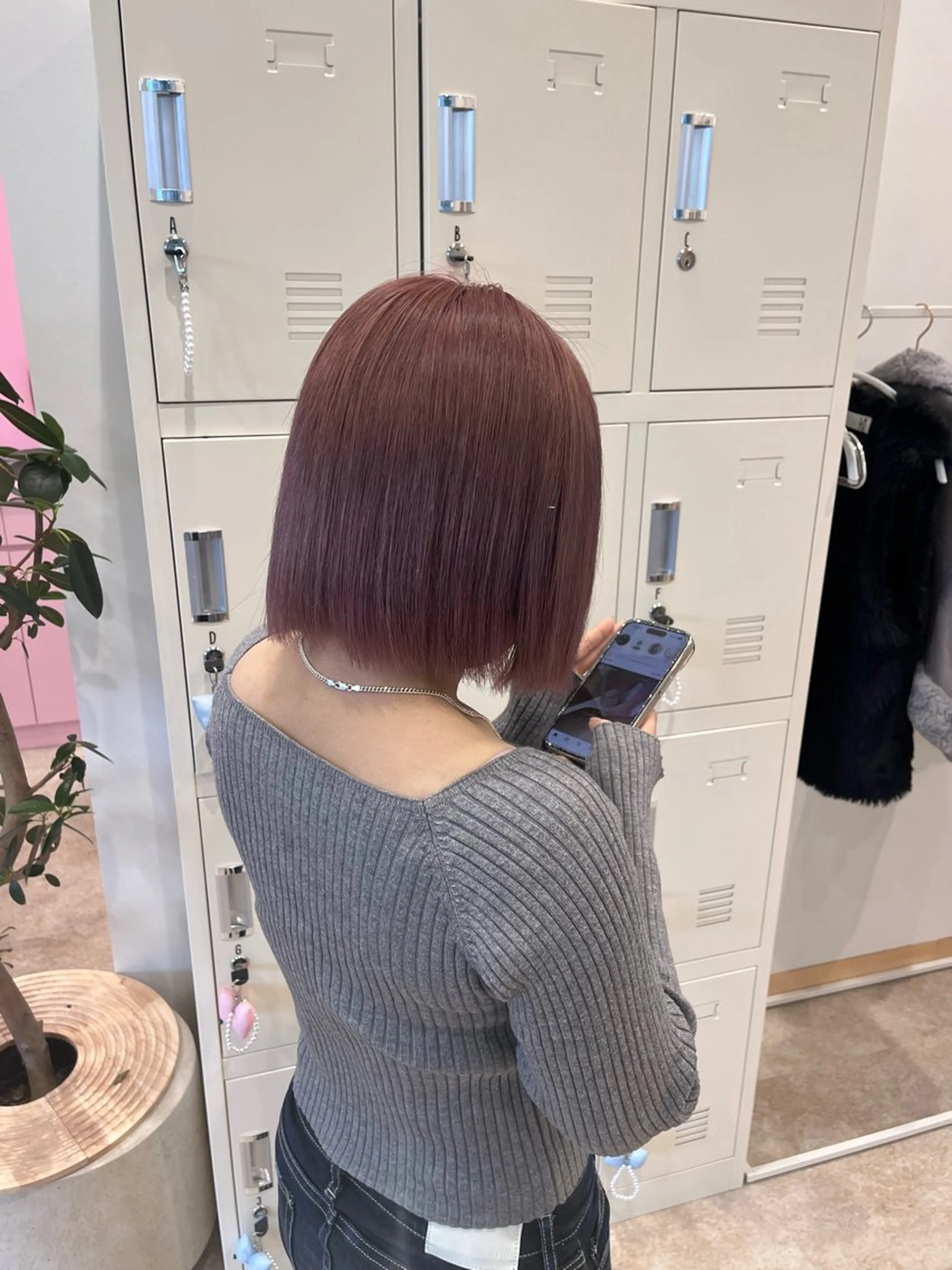 ショート カラー 望愛/レイヤー/ハイ トーン/デザインのヘアスタイル