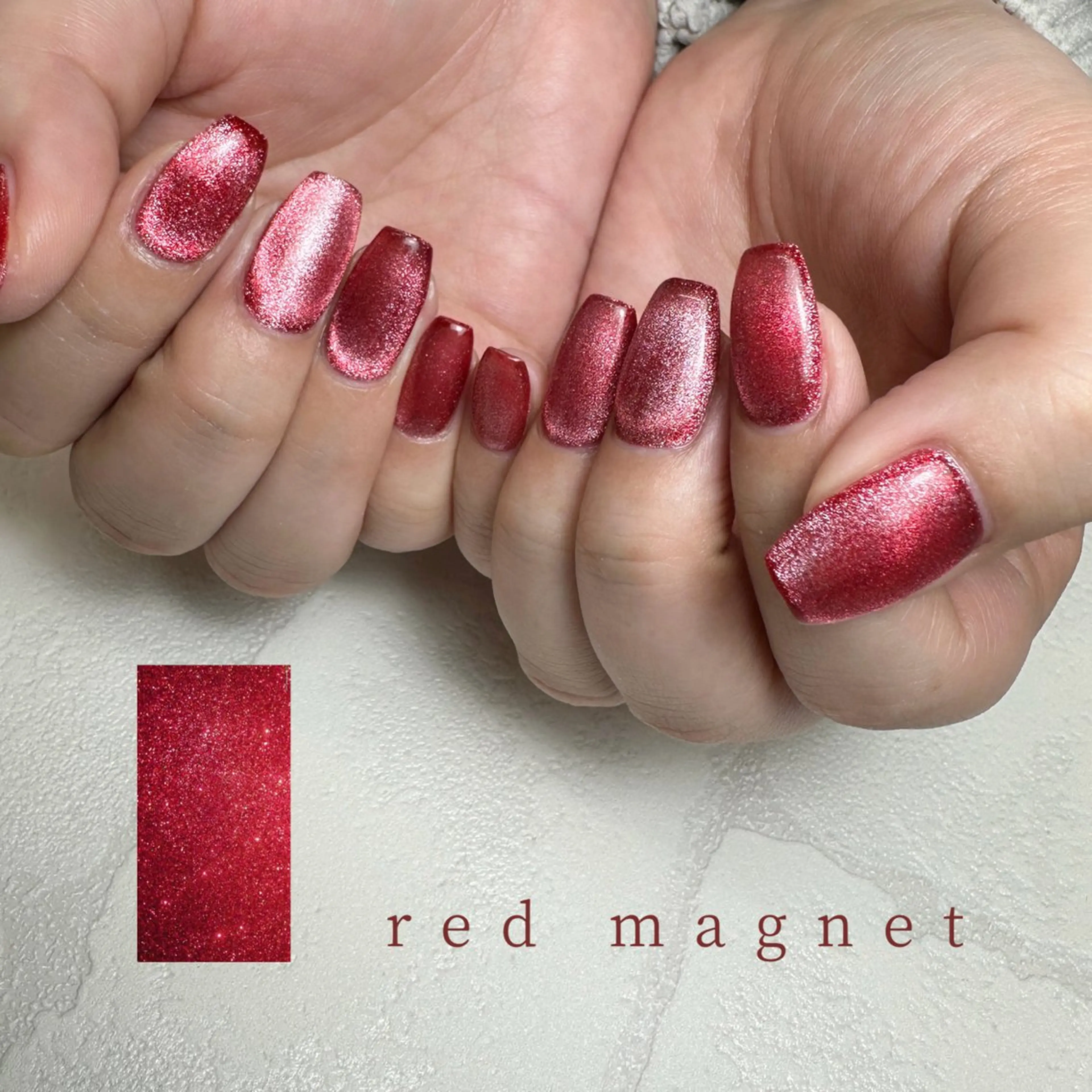 ネイル マグネットネイル salon mowa所属・mowa 🌿‬ kanaのネイルデザイン