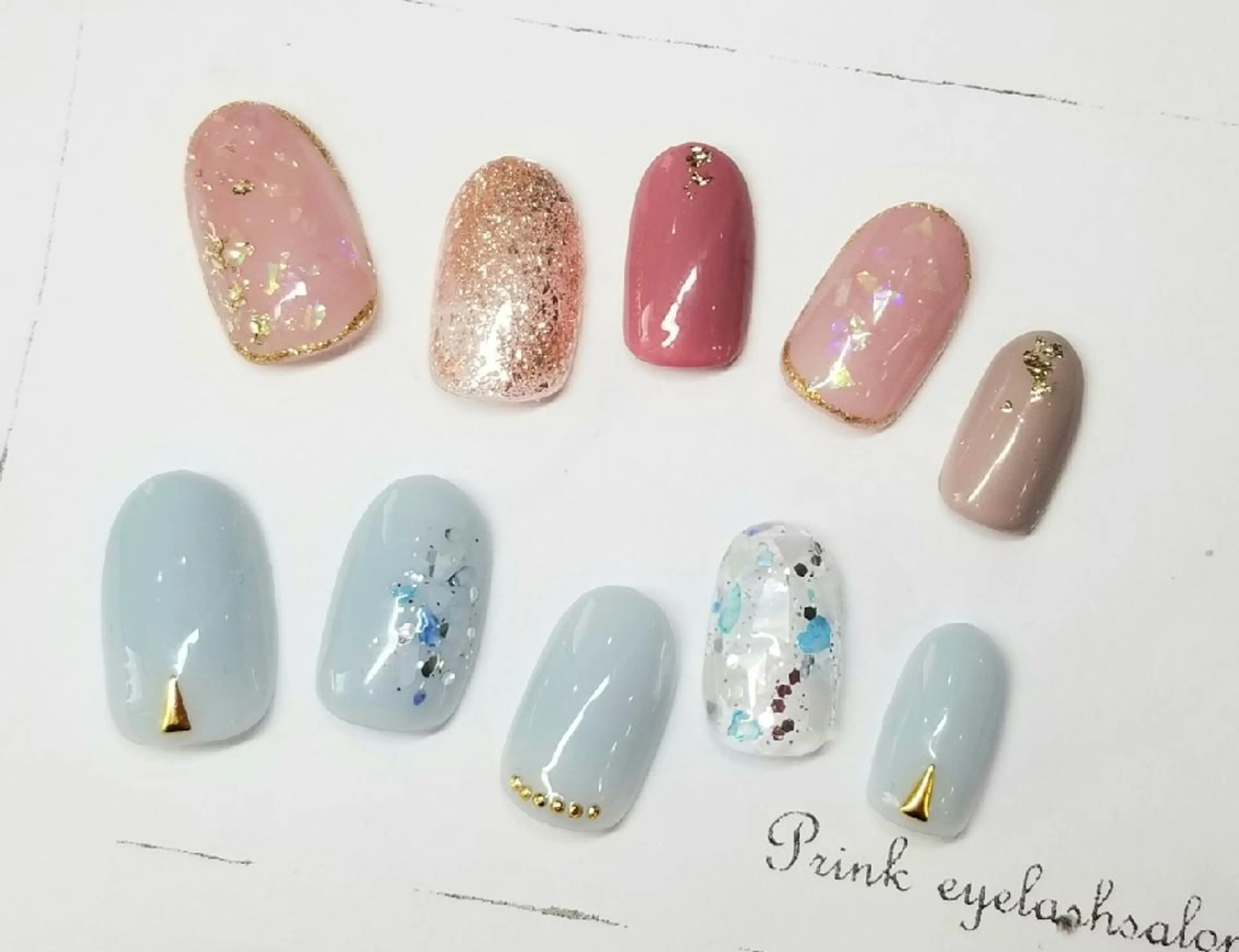 ネイル キラキラネイル Prink 渡邉美紀のエステ・リラクイメージ