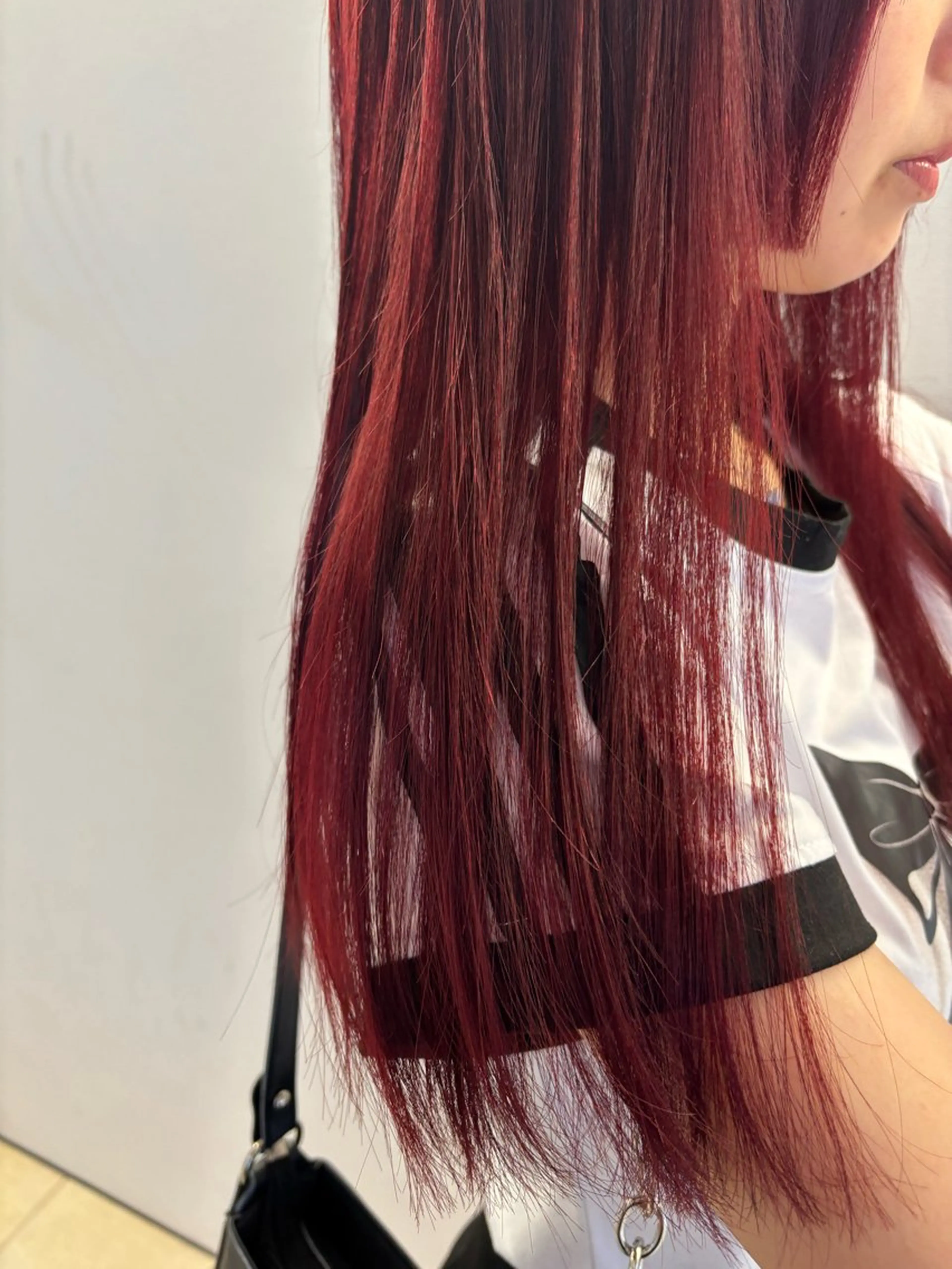 ロング カラー カット ヘアカラー ブリーチ無しダブル カラー / LINAのヘアスタイル