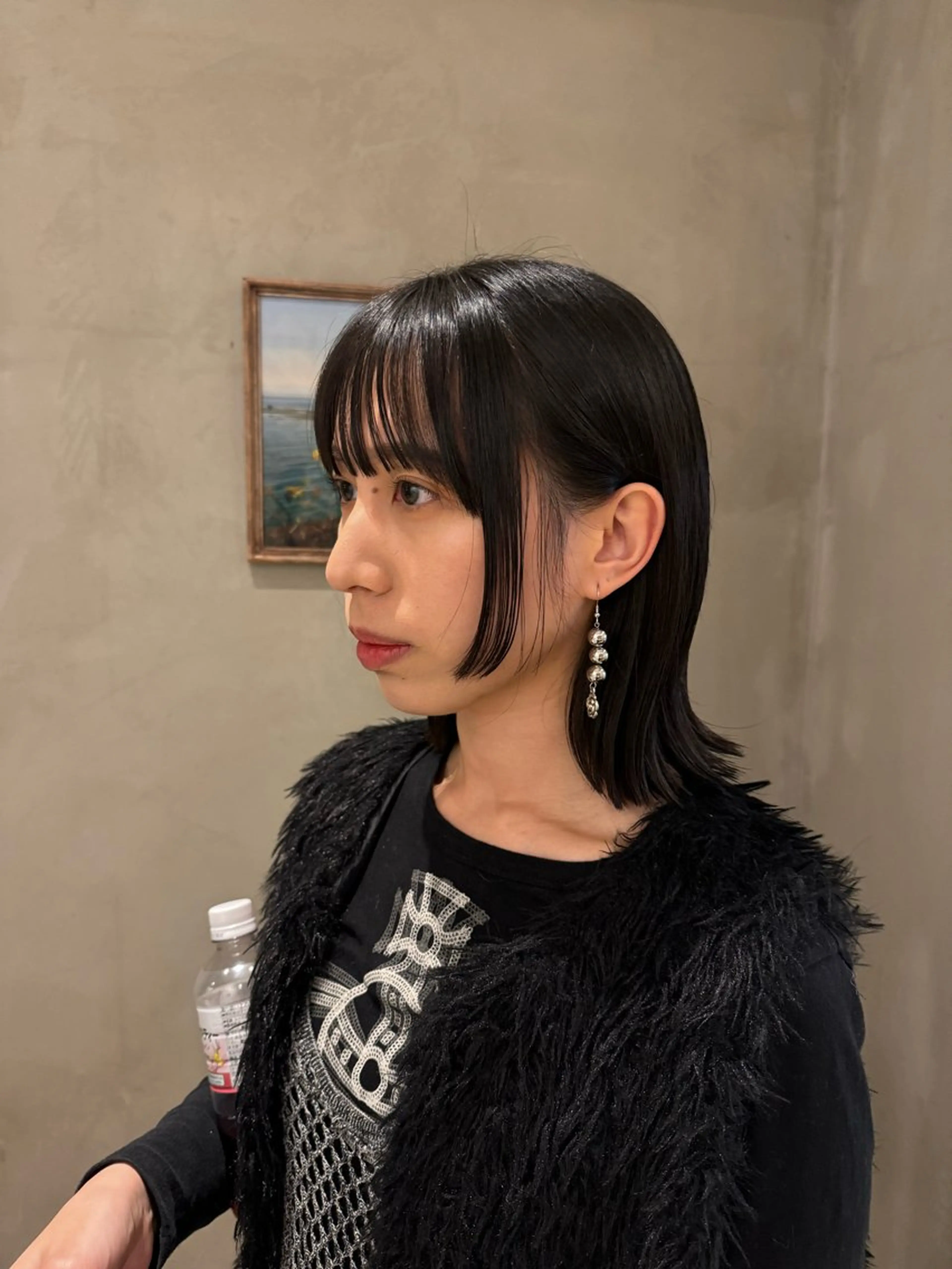 セミロング カット ヘアカラー トリートメント 顔周りcut・ご相談 ＝新宿しずく🇰🇷のヘアスタイル