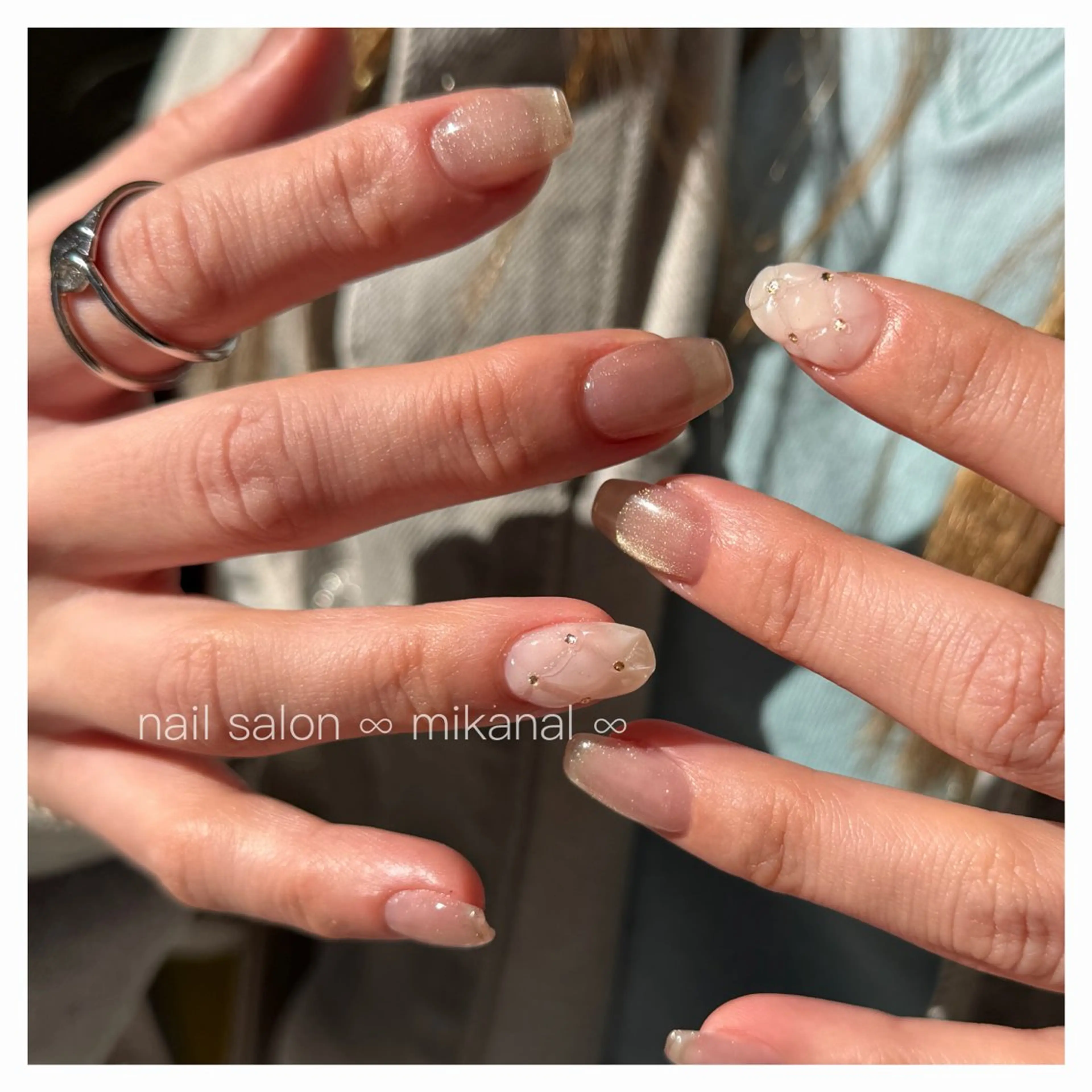 ネイル ハンドネイル nail salon  ∞ mikanal ∞所属・nailsalon ∞ ﾐｶﾅﾙ ∞のネイルデザイン