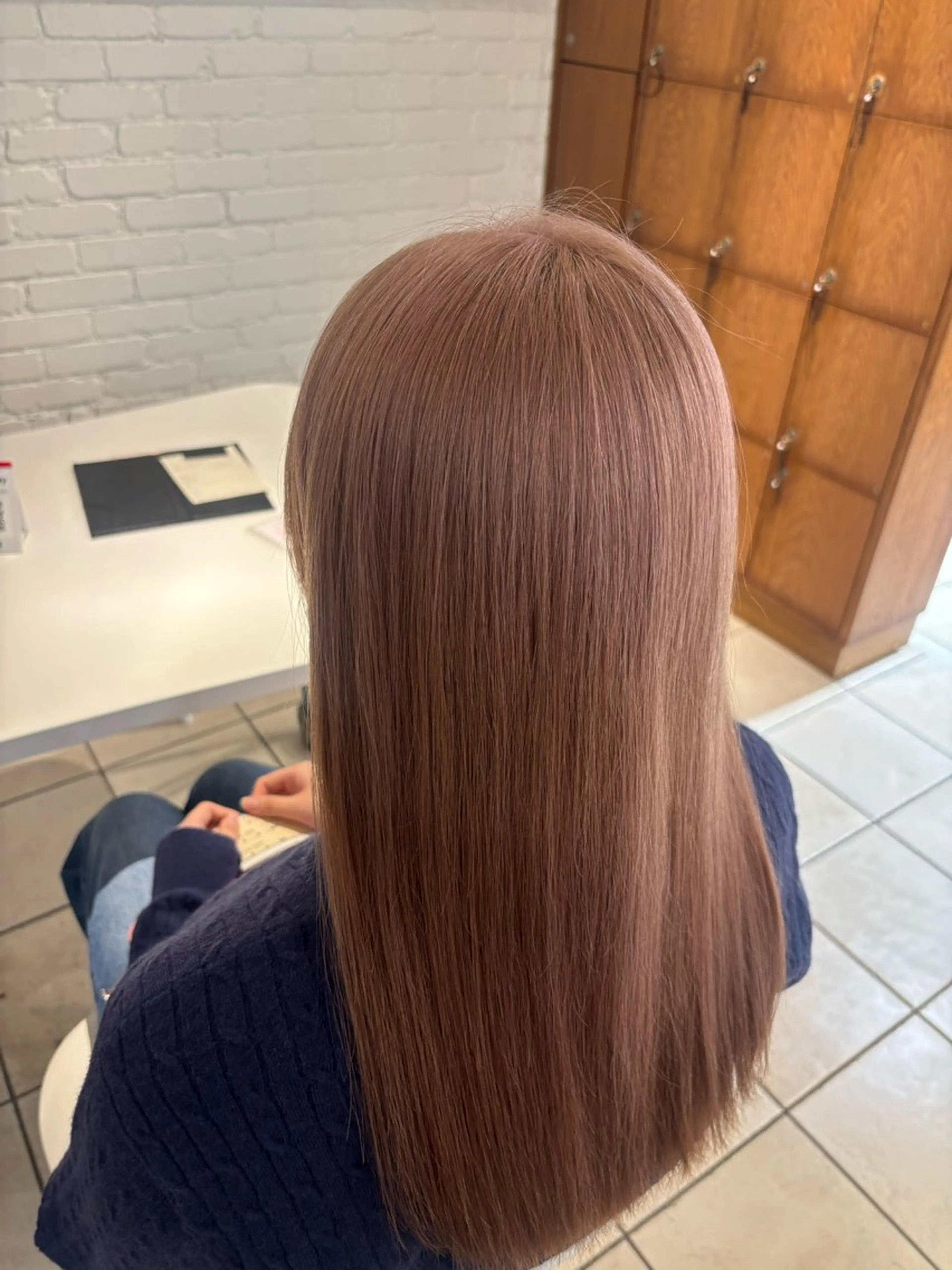 ロング ⭐️ダブルカラー⭐️ ｼｭﾝ⭐️のヘアスタイル