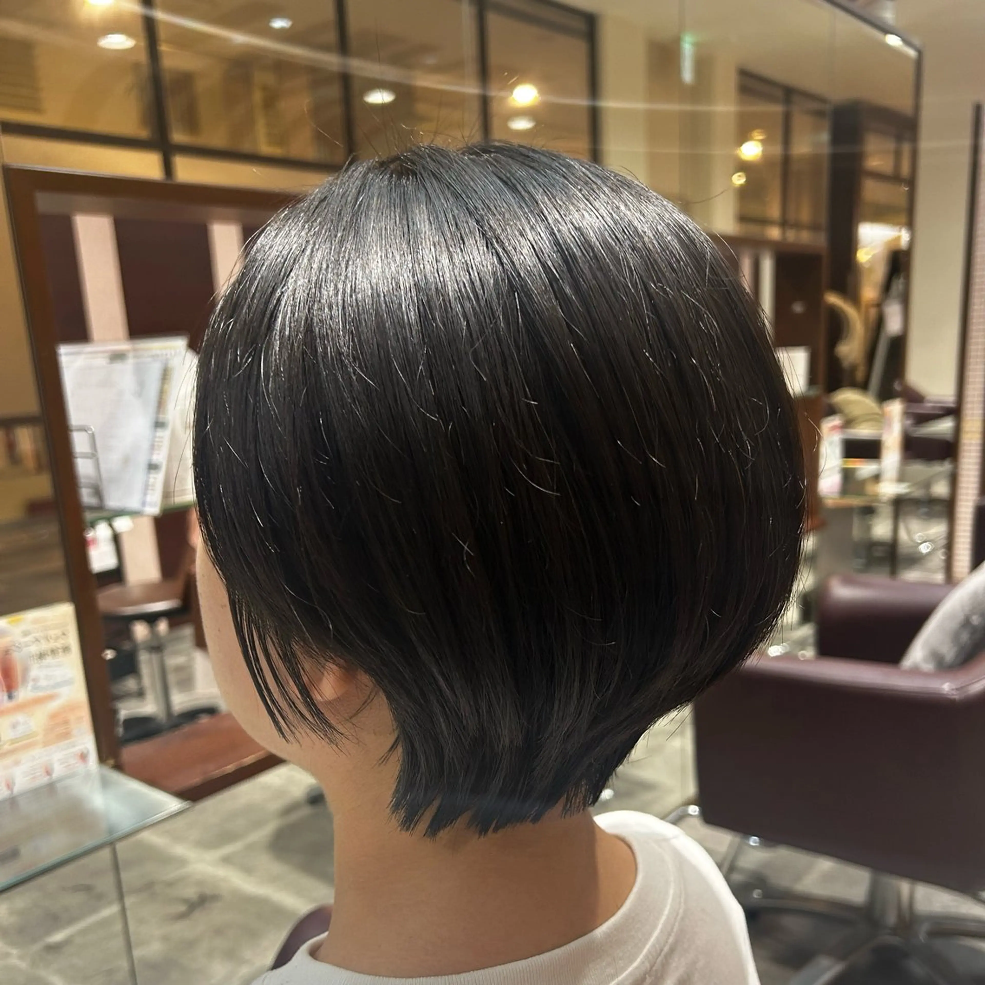 ショート LaBless あべのキューズサロン所属・艶カラー/あいか💜 天王寺阿倍野のヘアスタイル