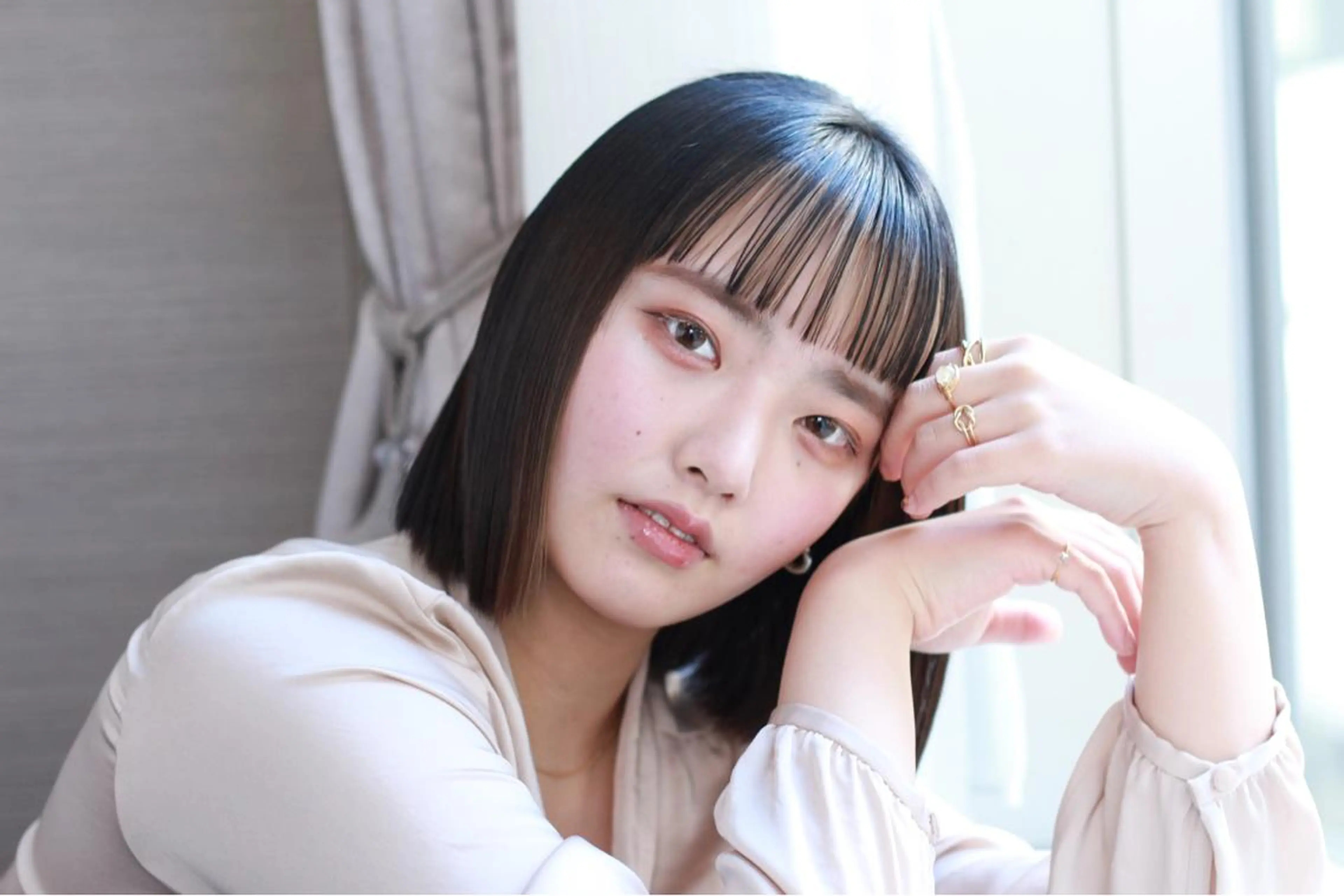 ショート パーマ カット 縮毛矯正 トリートメント 💙美髪救世主💙 関華蓮のヘアスタイル